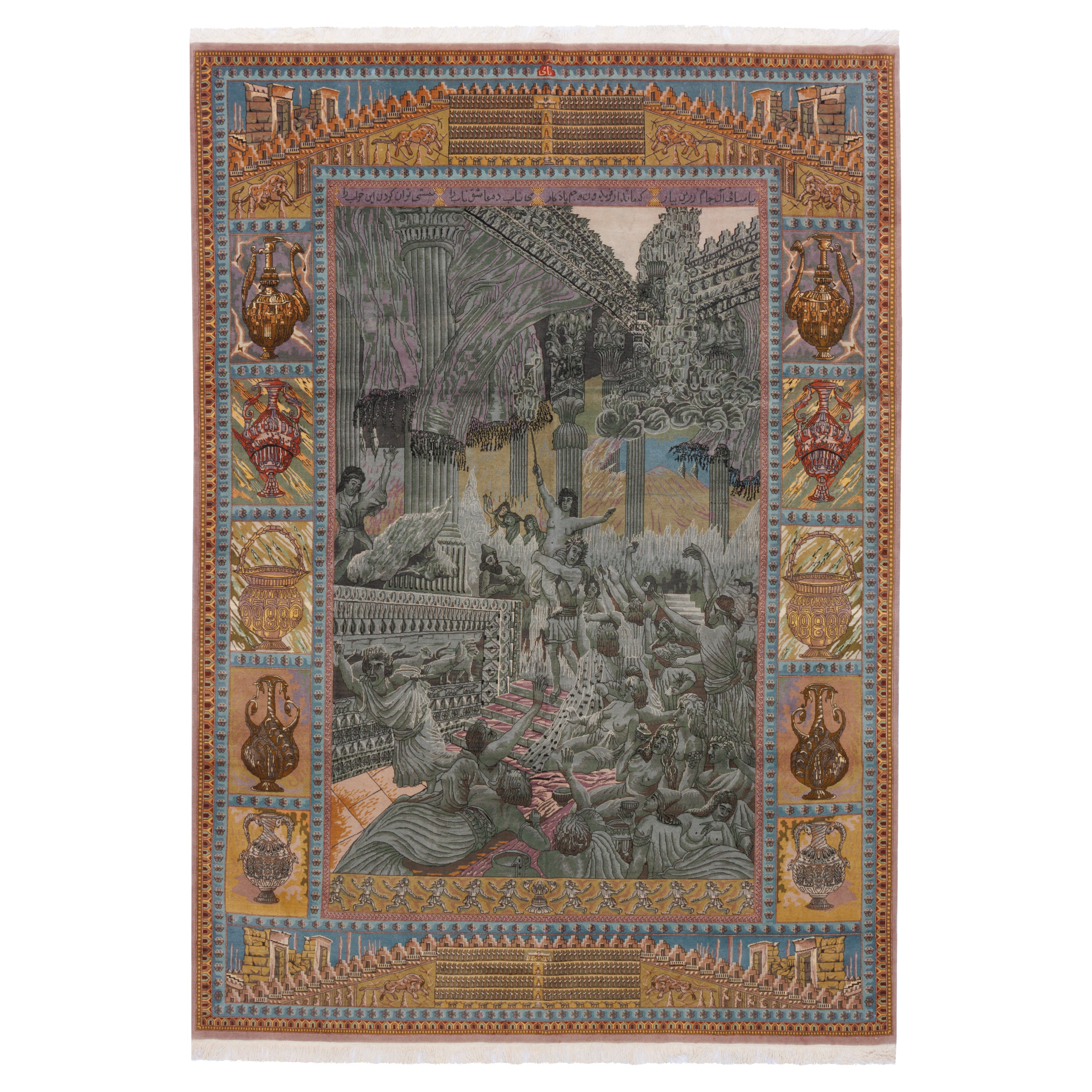 Tabriz Handmade Carpet — Sarasar | Wool / Cotton Warp | 195 × 277 cm | SKU 10500083