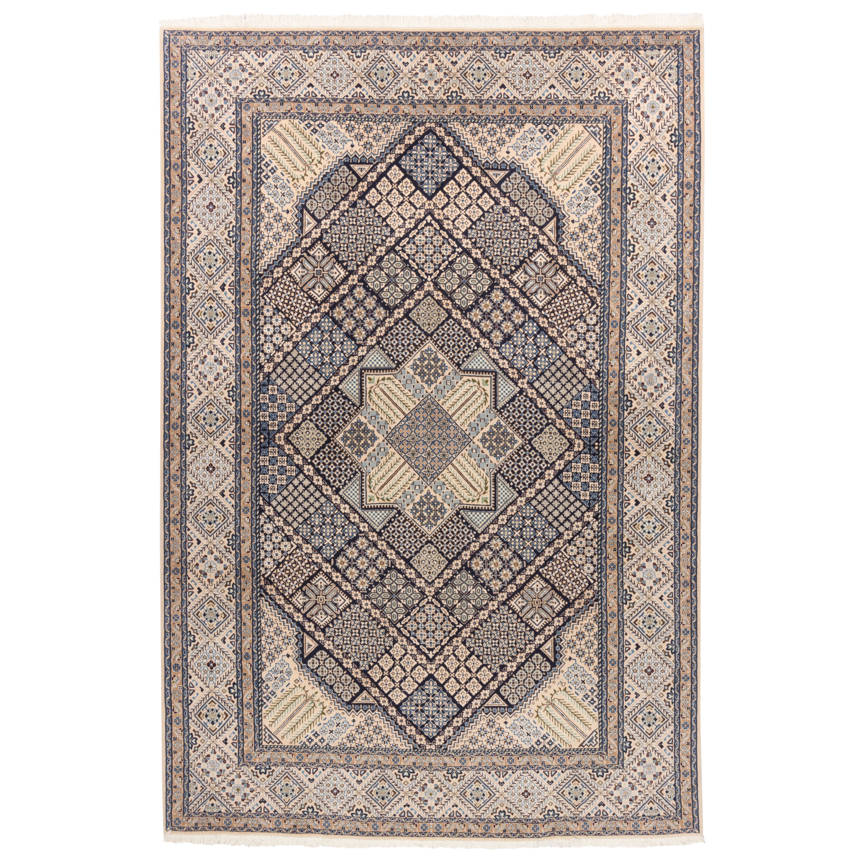 Nain Handmade Carpet — Lachak Toranj | Silk Pile / Wool Warp | 200 × 300 cm | SKU 10601101