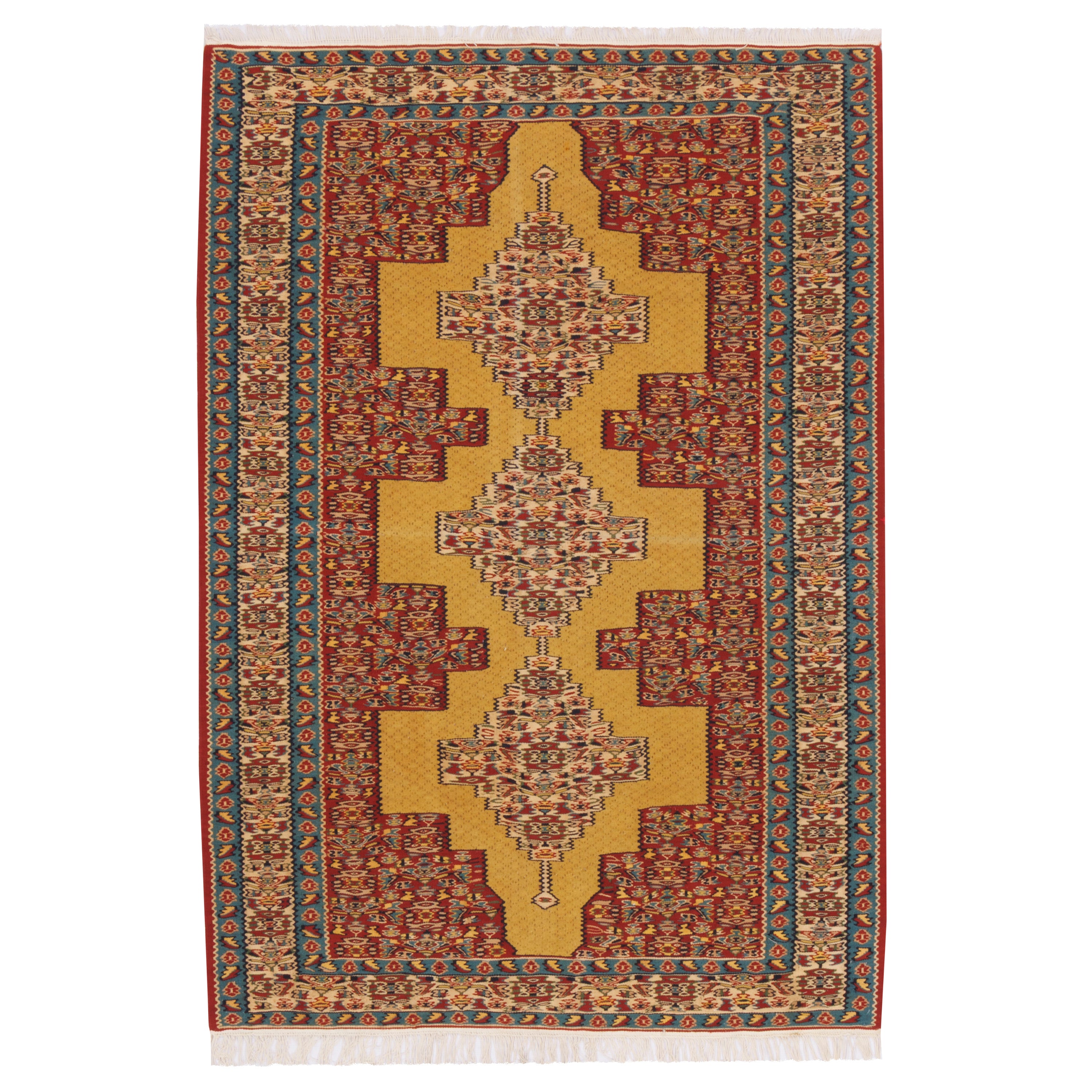 Sirjan Handmade Kilim — Sarasar | Full Wool | 102 × 147 cm | SKU 40101269