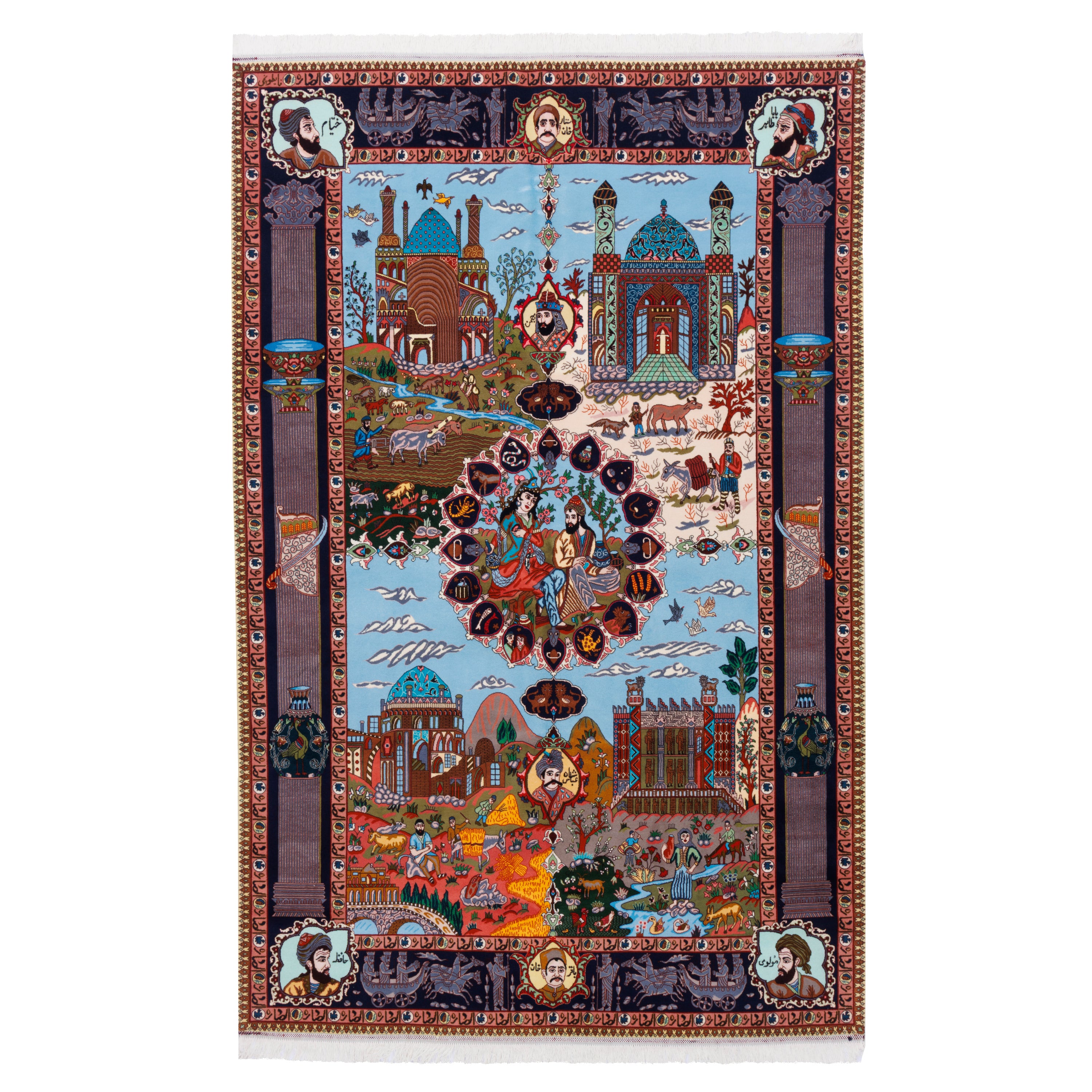 Tabriz Handmade Carpet — Sarasar | Wool / Cotton Warp | 185 × 290 cm | SKU 10500087