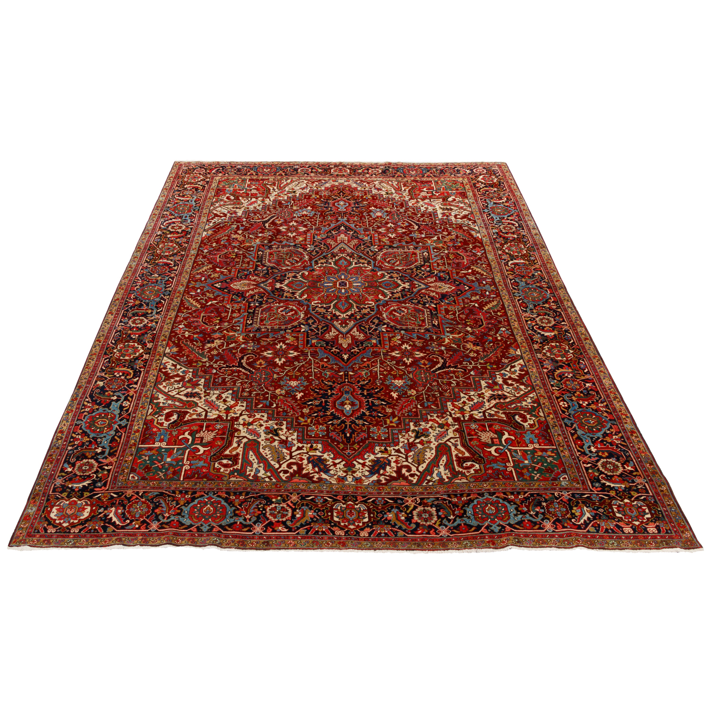Heris Handmade Carpet — Lachak Toranj | Wool / Cotton Warp | 315 × 422 cm | SKU 11300150