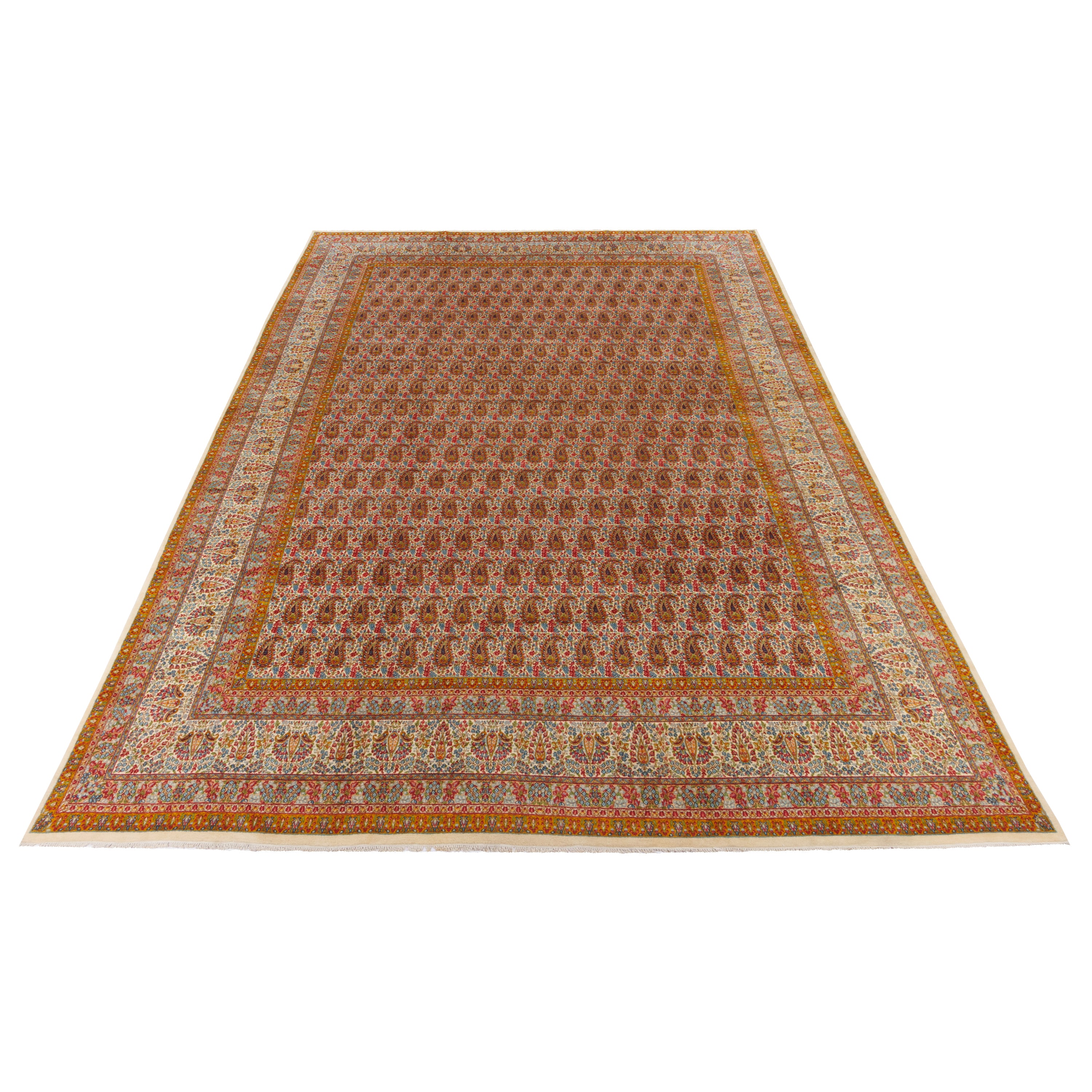 Kerman Handmade Carpet — Sarasar | Wool / Cotton Warp | 315 × 472 cm | SKU 11400693