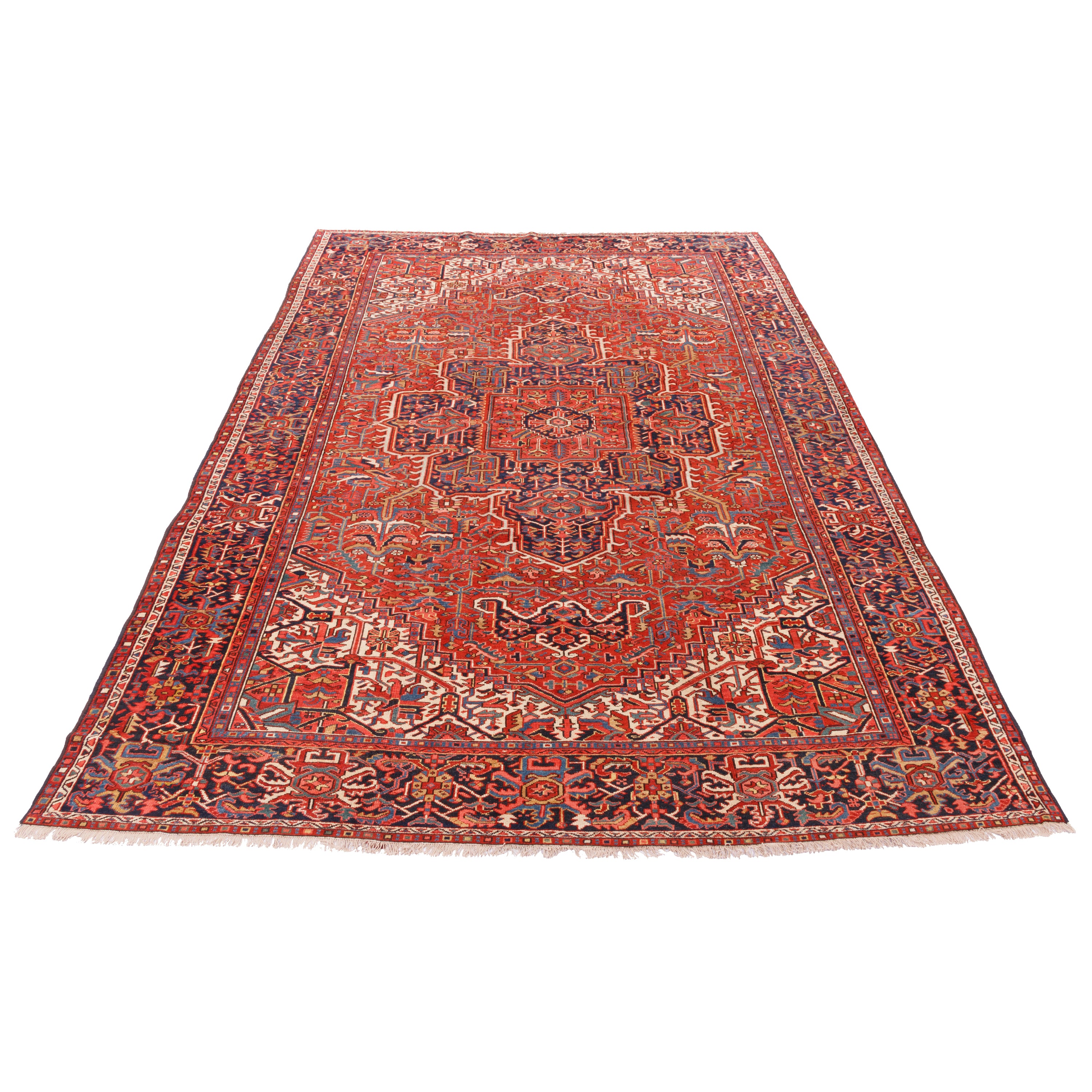 Heris Handmade Carpet — Lachak Toranj | Wool / Cotton Warp | 312 × 443 cm | SKU 11300140
