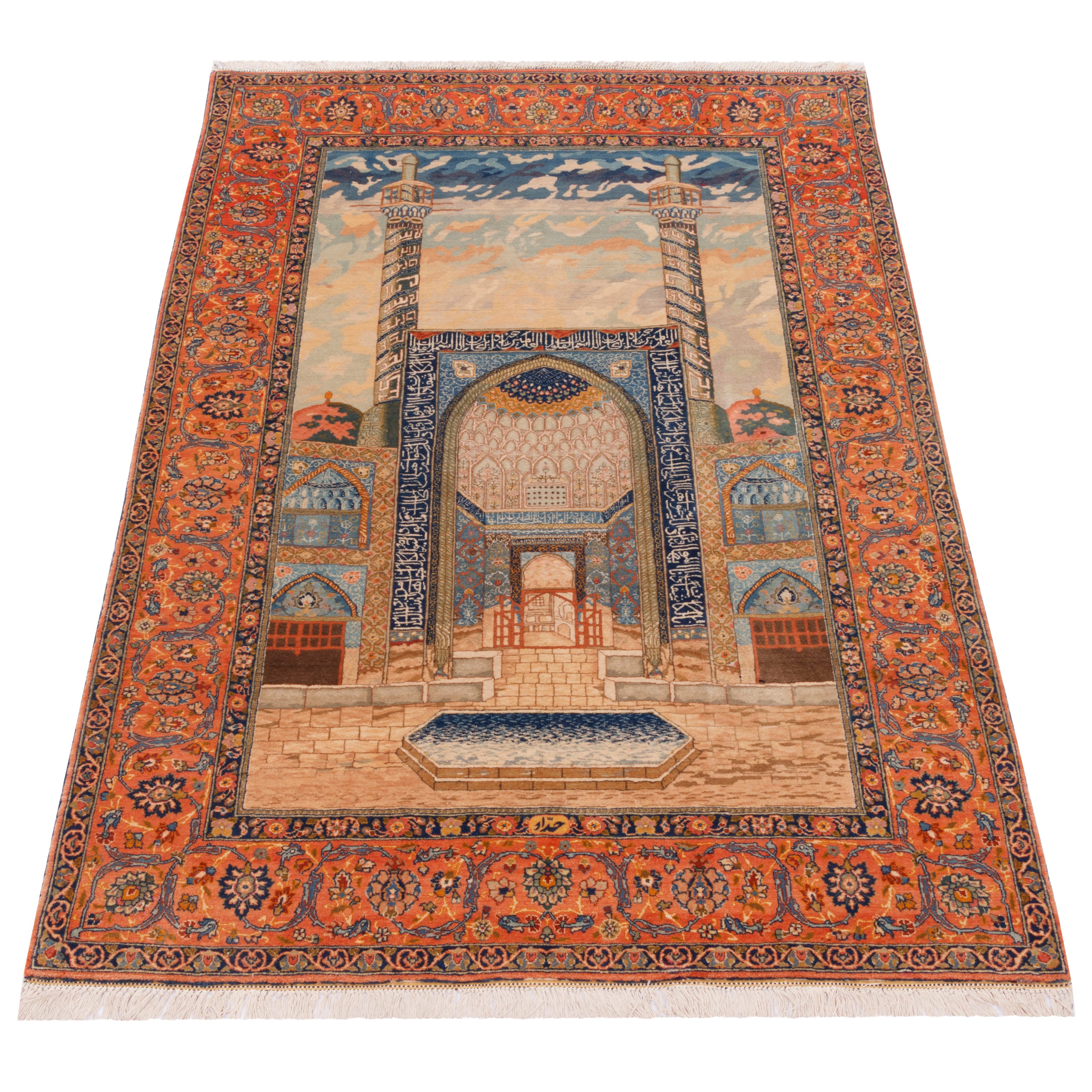 Tabriz Handmade Carpet — Sarasar | Wool / Cotton Warp | 138 × 197 cm | SKU 10200069