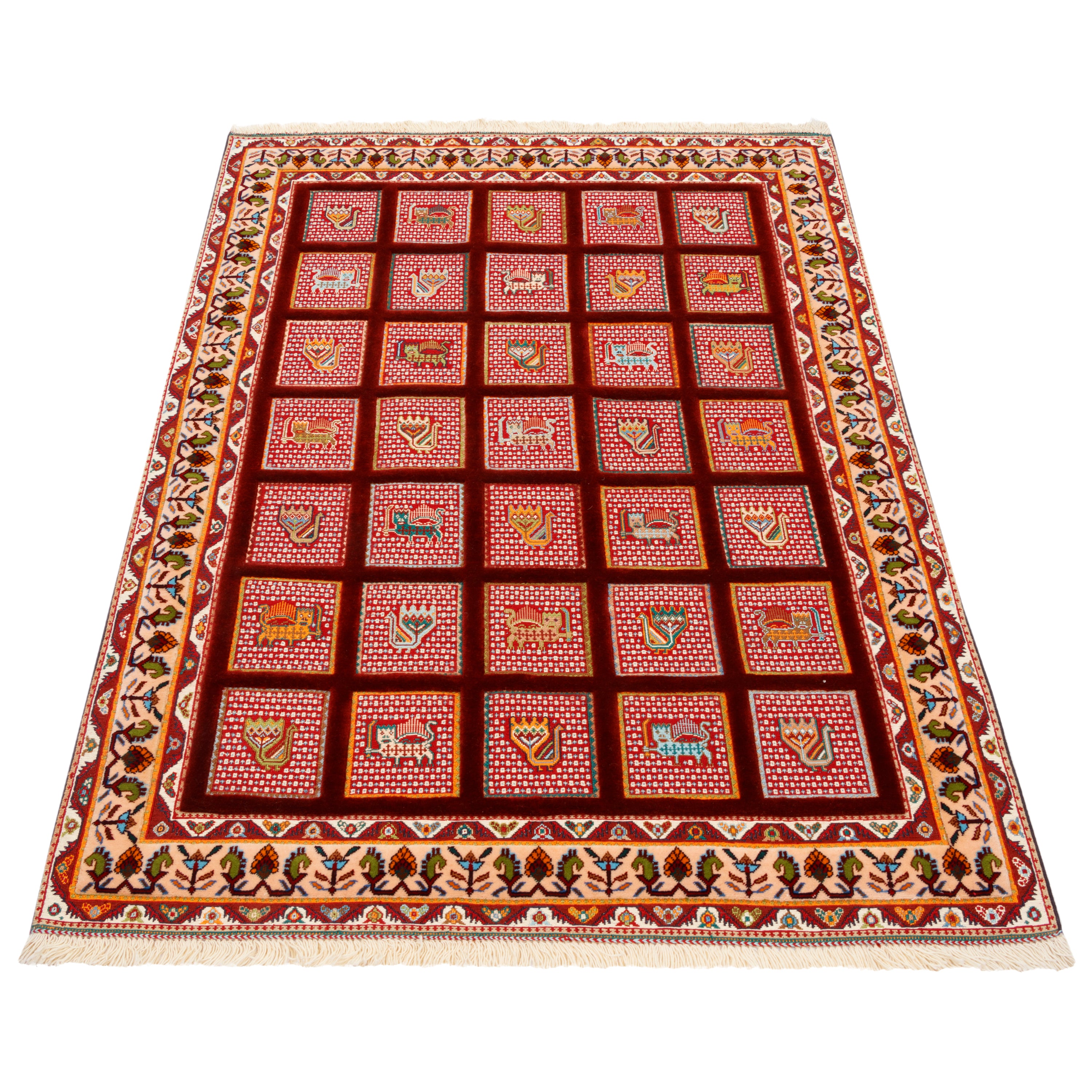 Sirjan Handmade Kilim Carpet — Kheshti | Full Wool | 116 × 160 cm | SKU 40100295