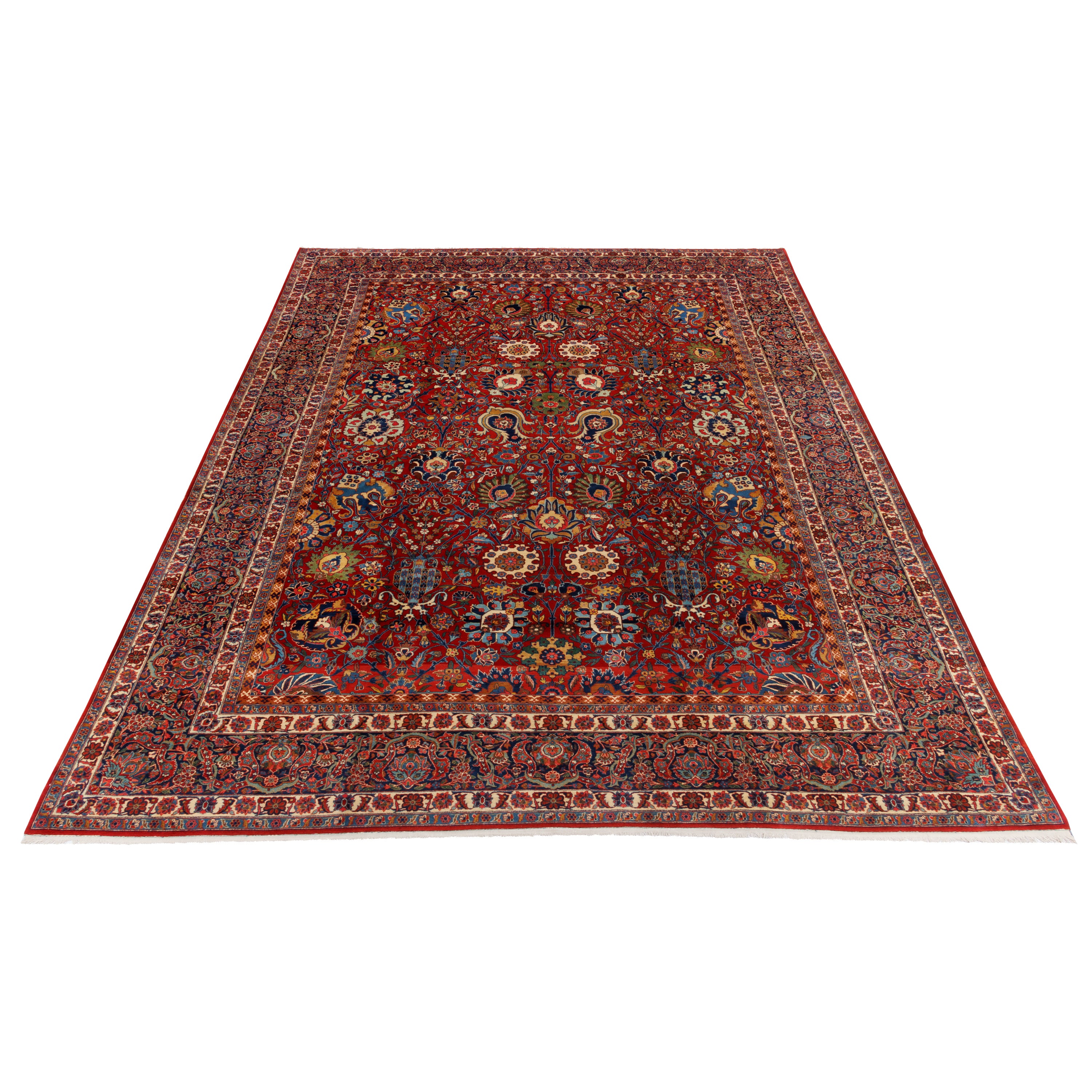 Tabriz Handmade Carpet — Afshan | Wool / Cotton Warp | 315 × 430 cm | SKU 11300691