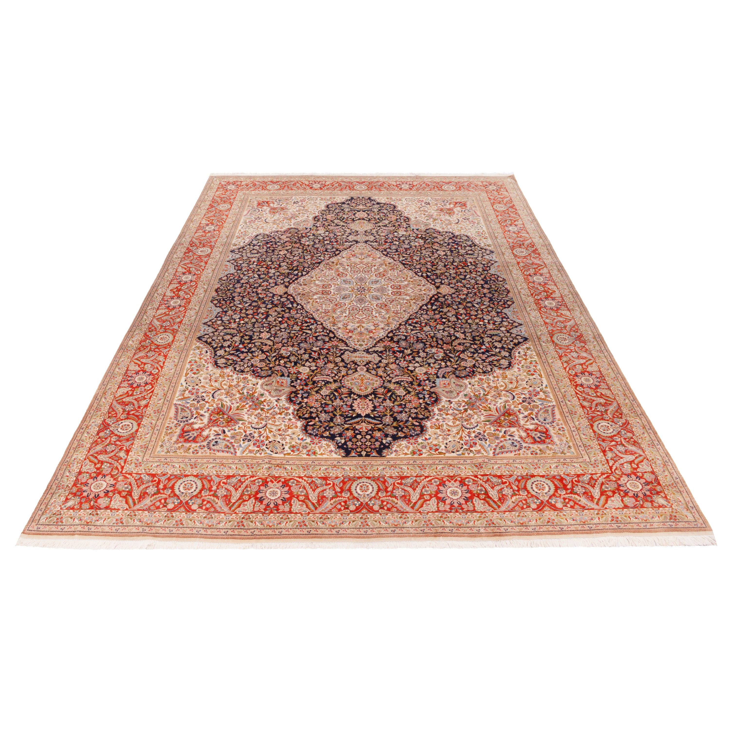 Tabriz Handmade Carpet — Lachak Toranj | Wool / Cotton Warp | 320 × 440 cm | SKU 11400148