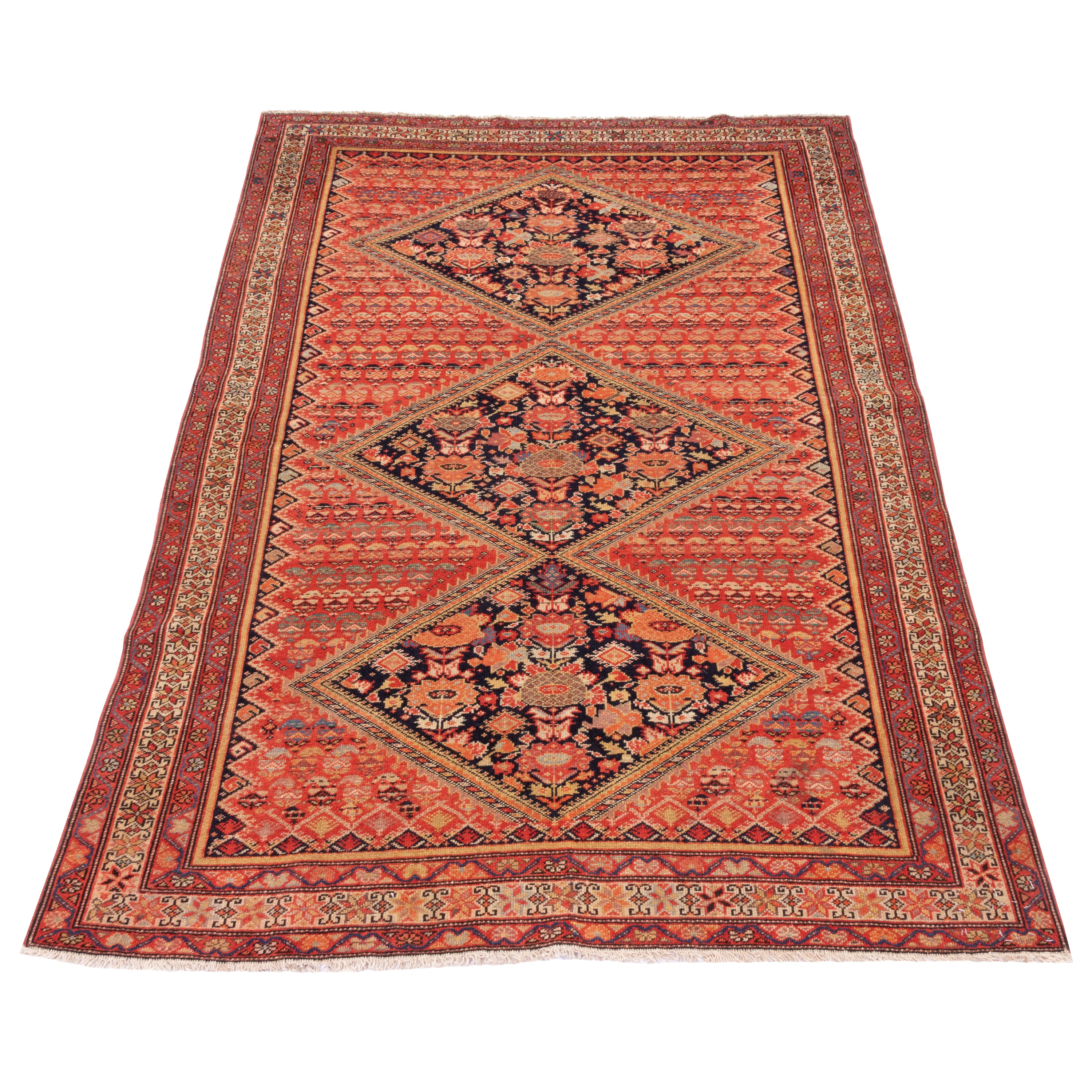 Malayer Handmade Carpet — Chand Toranj | Wool / Cotton Warp | 127 × 177 cm | SKU 10200008