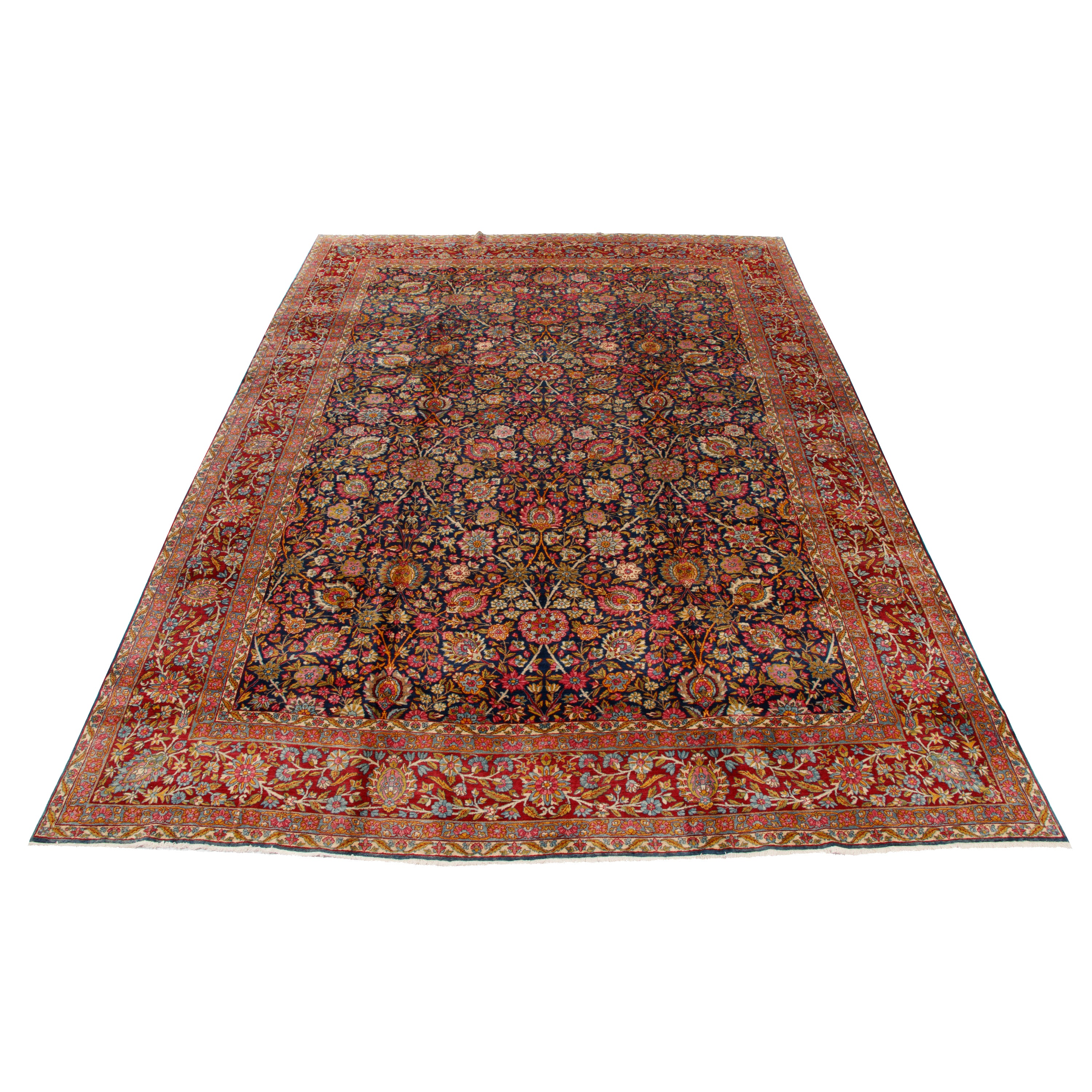 Kerman Handmade Carpet — Afshan | Wool / Cotton Warp | 300 × 435 cm | SKU 11300141