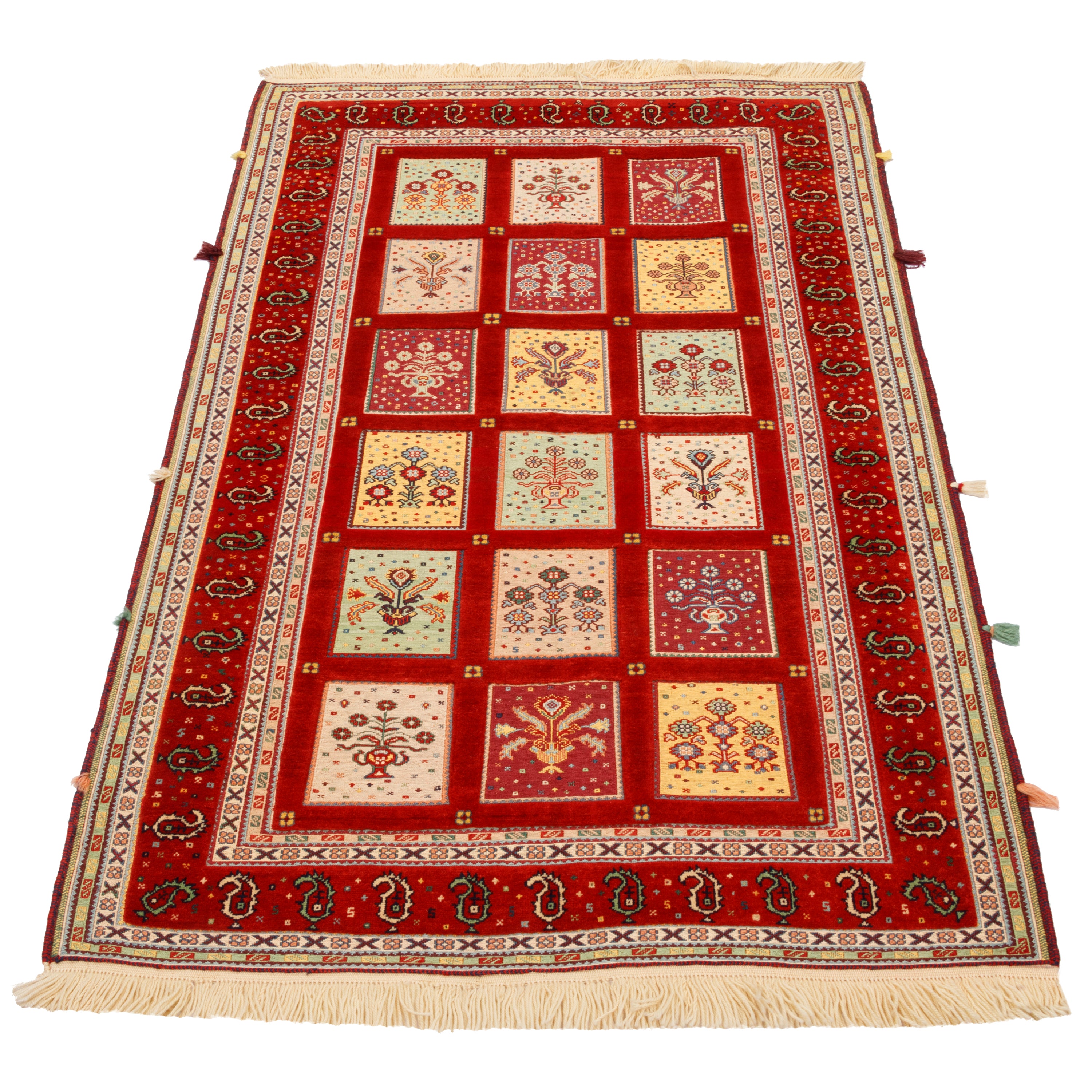 Sirjan Handmade Kilim Carpet — Kheshti | Full Wool | 117 × 180 cm | SKU 40200300