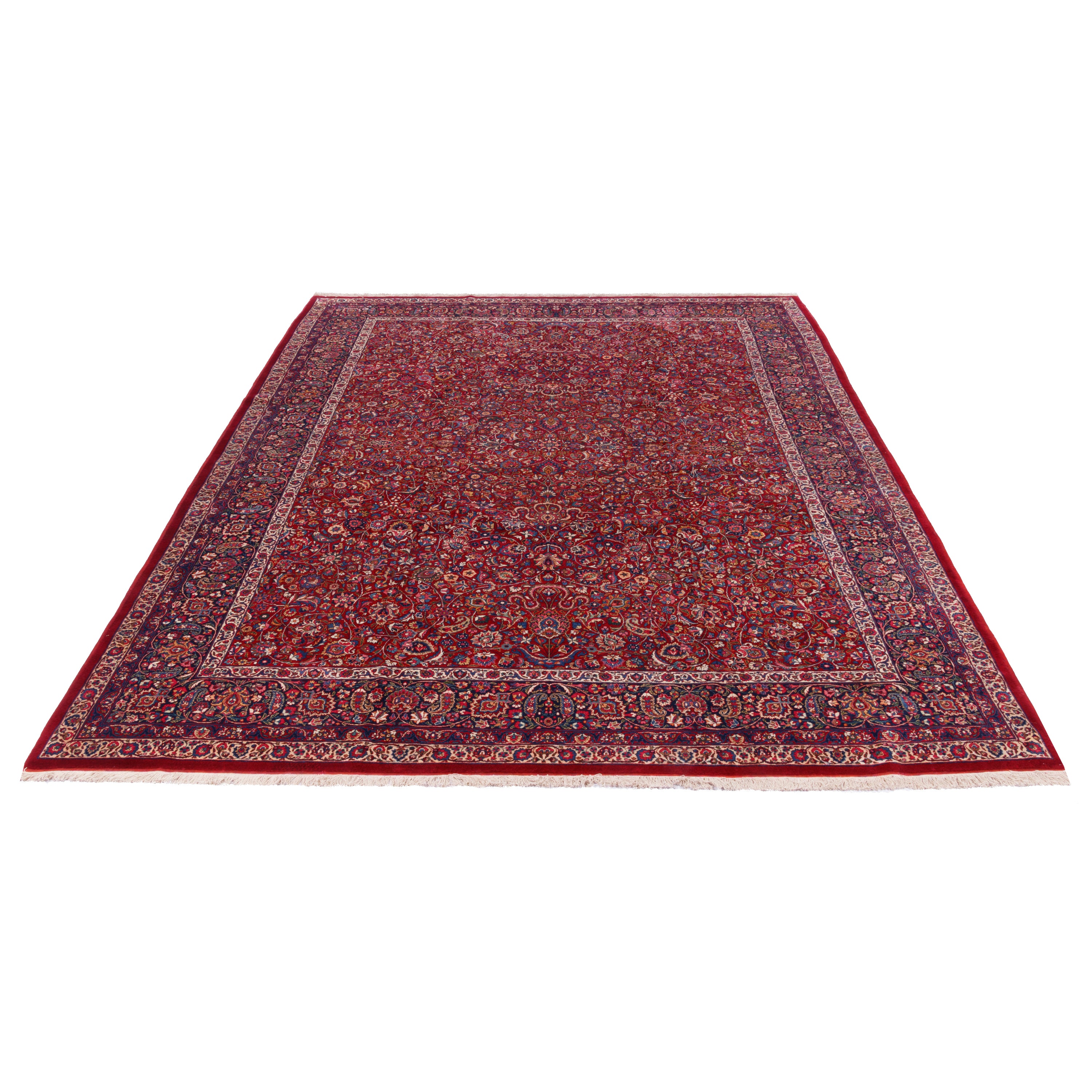 Mashhad Handmade Carpet — Afshan | Wool / Cotton Warp | 310 × 386 cm | SKU 11100118