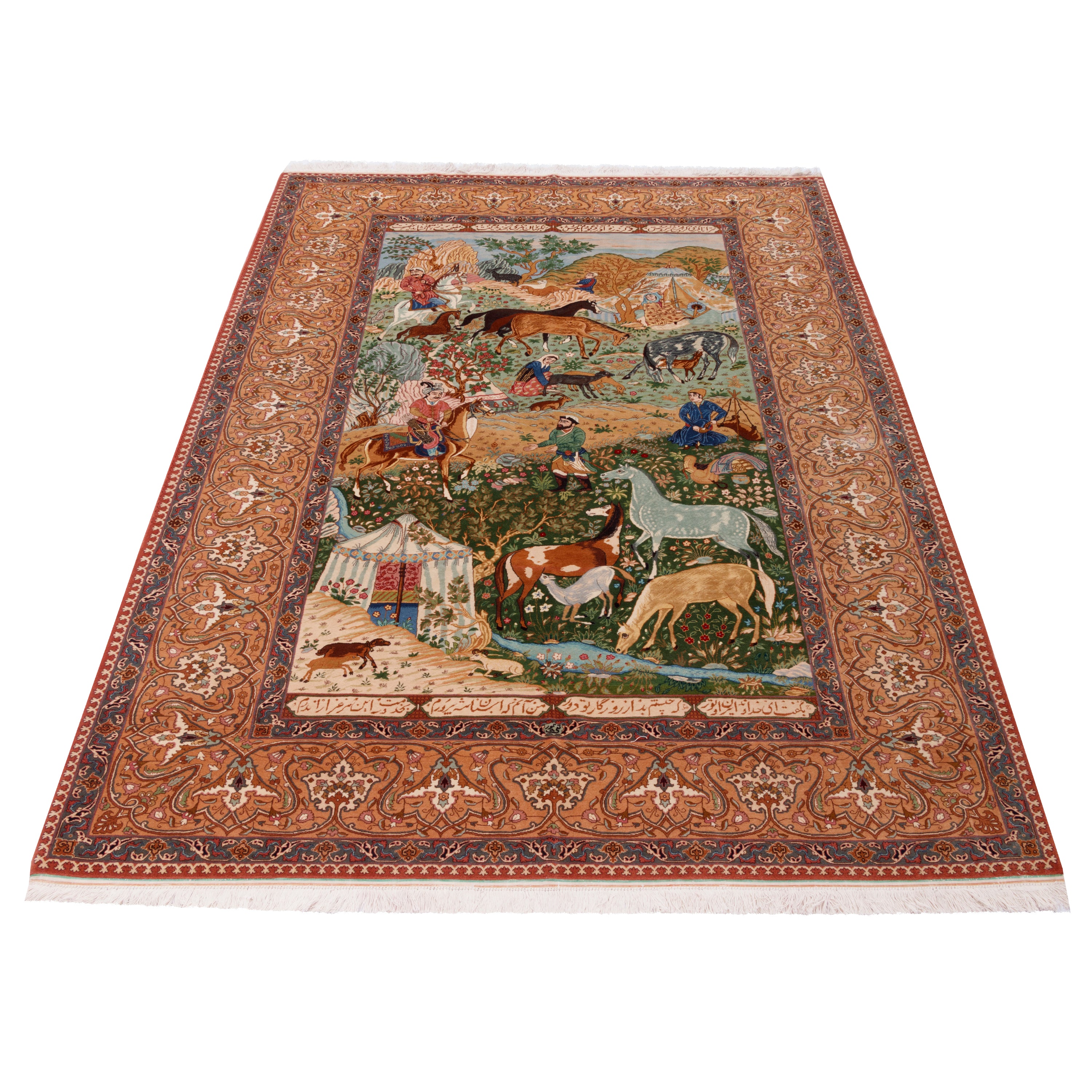Tabriz Handmade Carpet — Sarasar | Wool / Cotton Warp | 206 × 290 cm | SKU 10500082