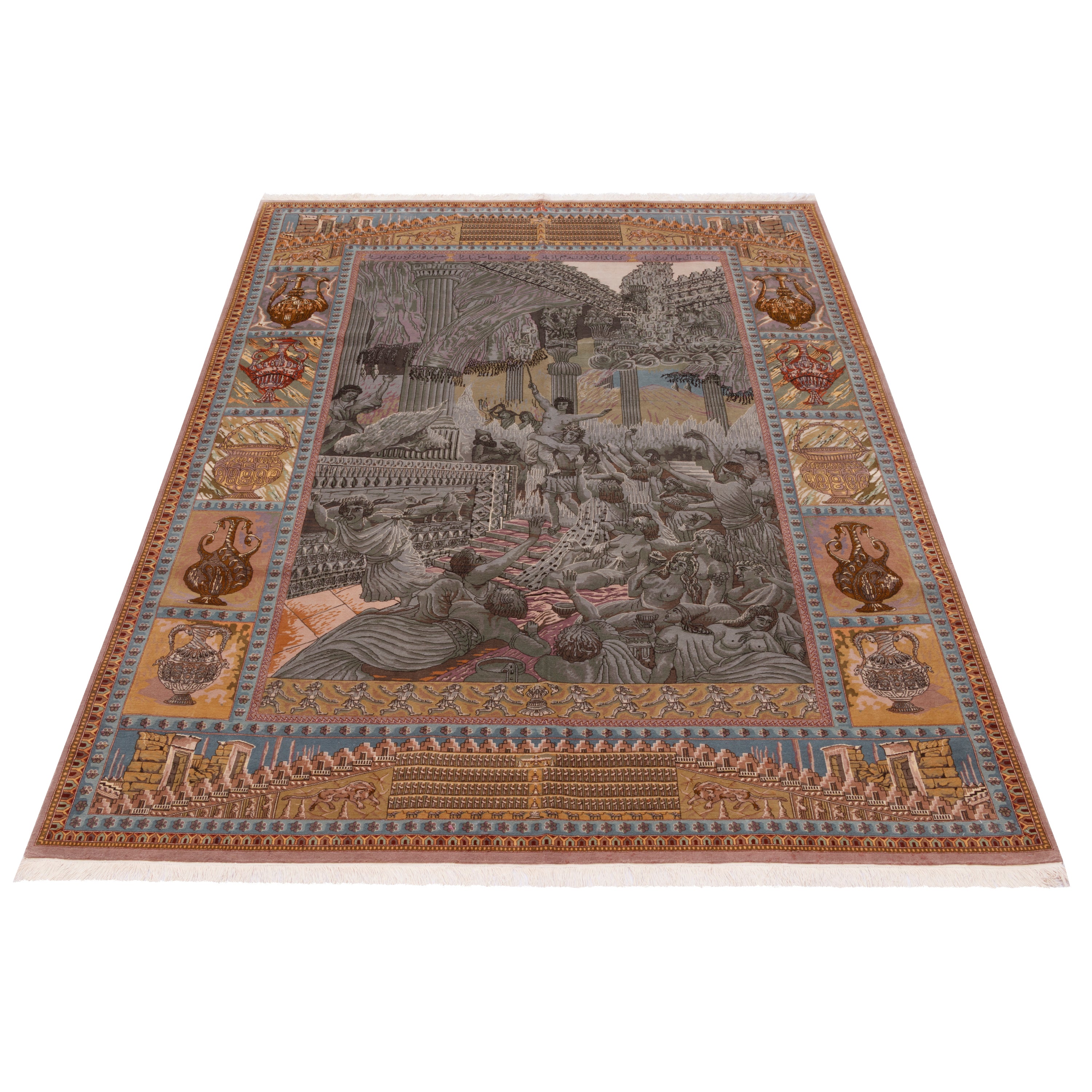 Tabriz Handmade Carpet — Sarasar | Wool / Cotton Warp | 195 × 277 cm | SKU 10500083