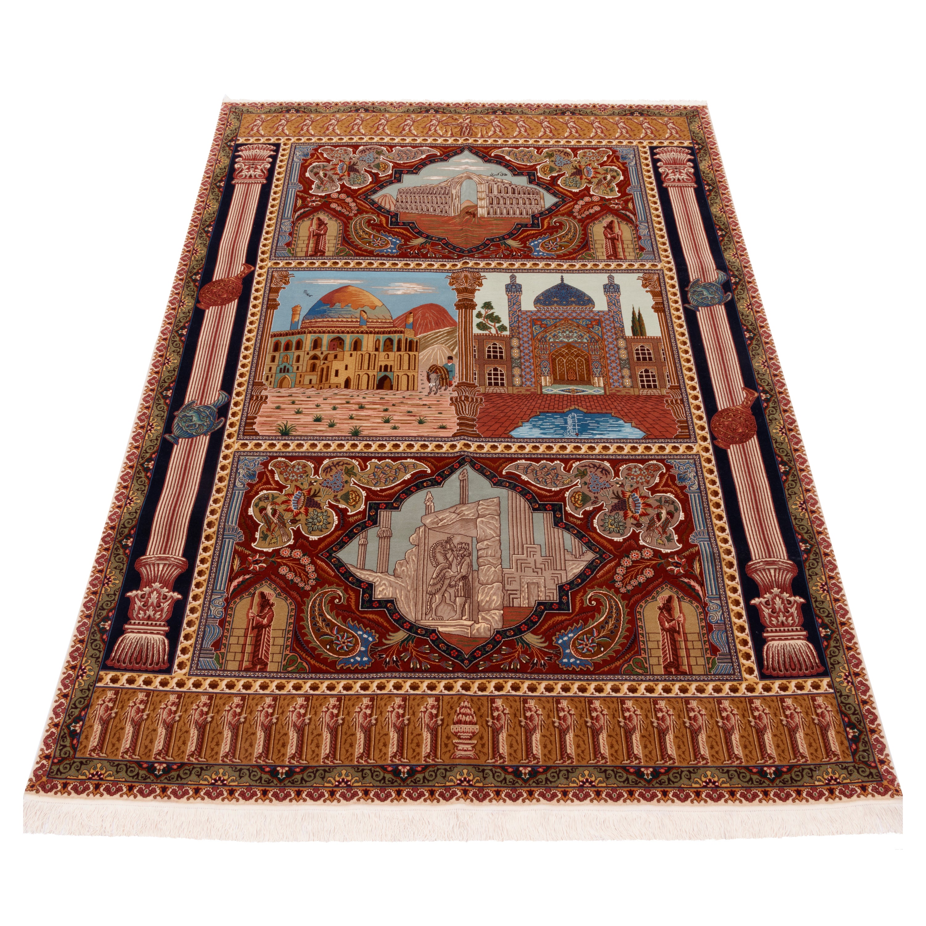 Tabriz Handmade Carpet — Chand Matn | Wool / Cotton Warp | 183 × 265 cm | SKU 10400084