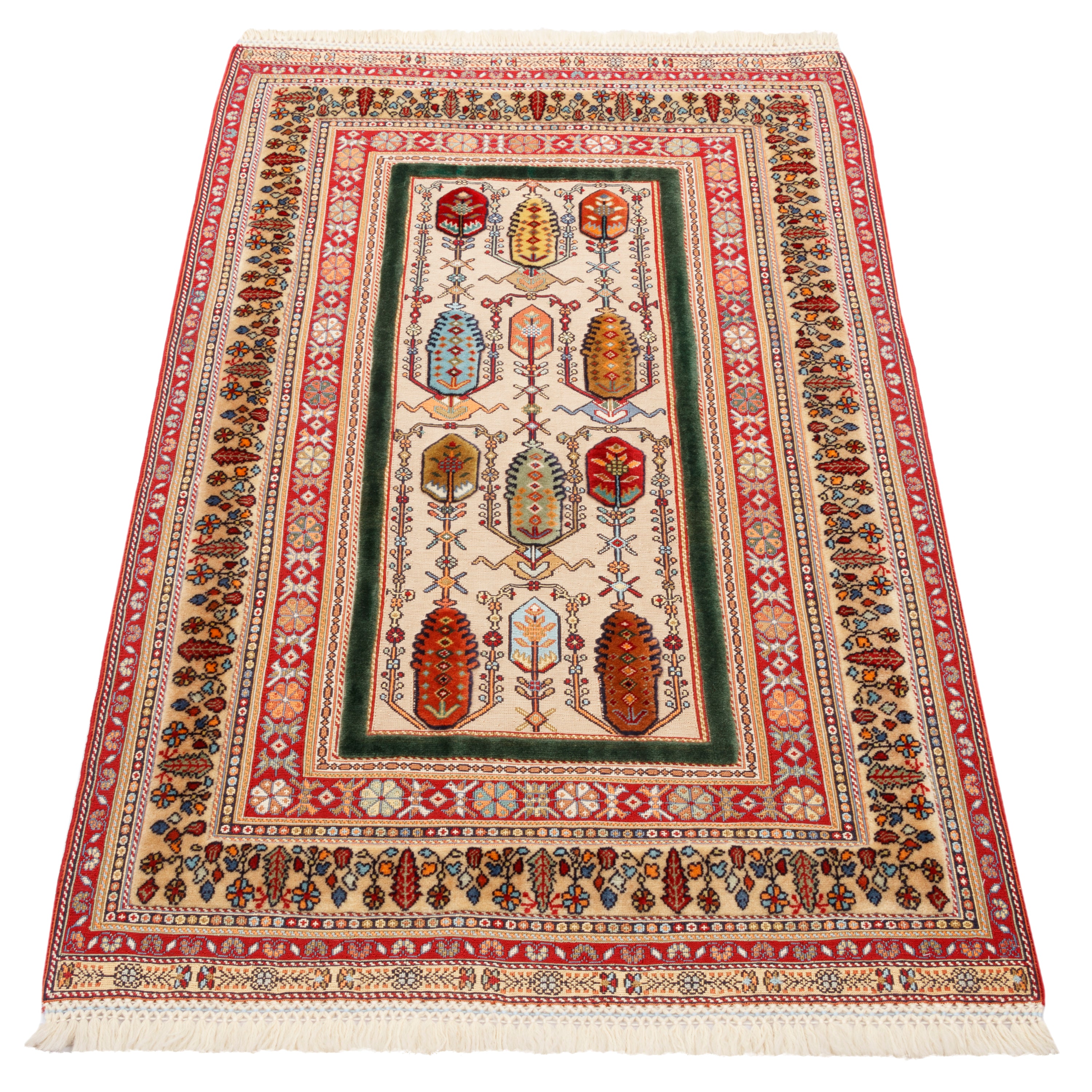 Sirjan Handmade Kilim Carpet — Sarasar | Full Wool | 90 × 140 cm | SKU 40100280