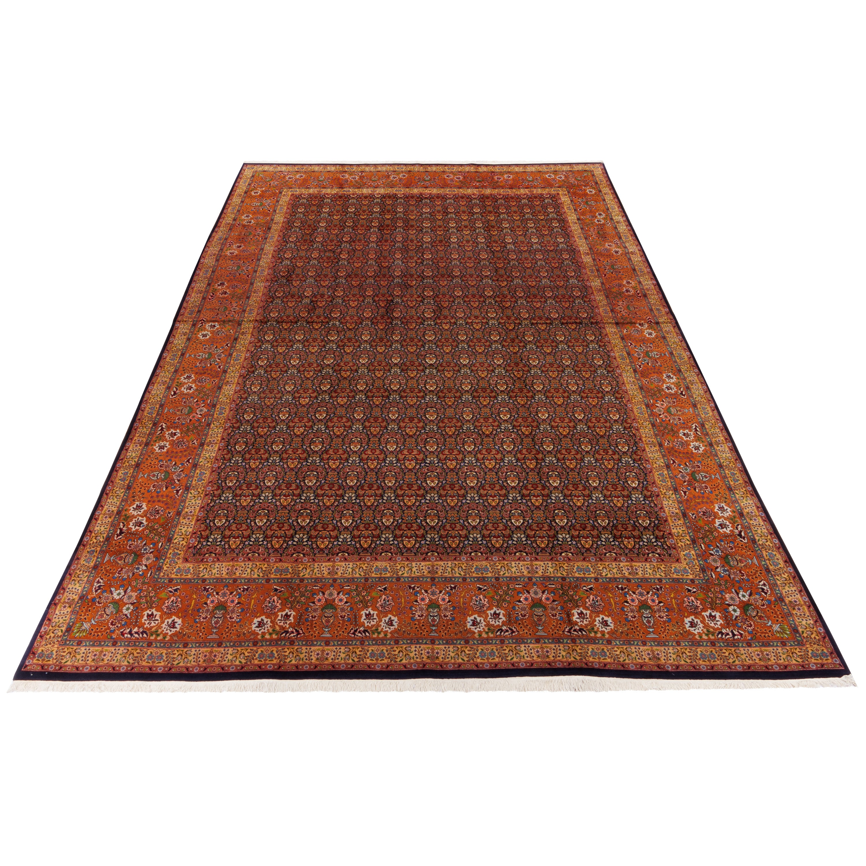 Tabriz Handmade Carpet — Sarasar | Silk Pile / Cotton Warp | 343 × 493 cm | SKU 11600704