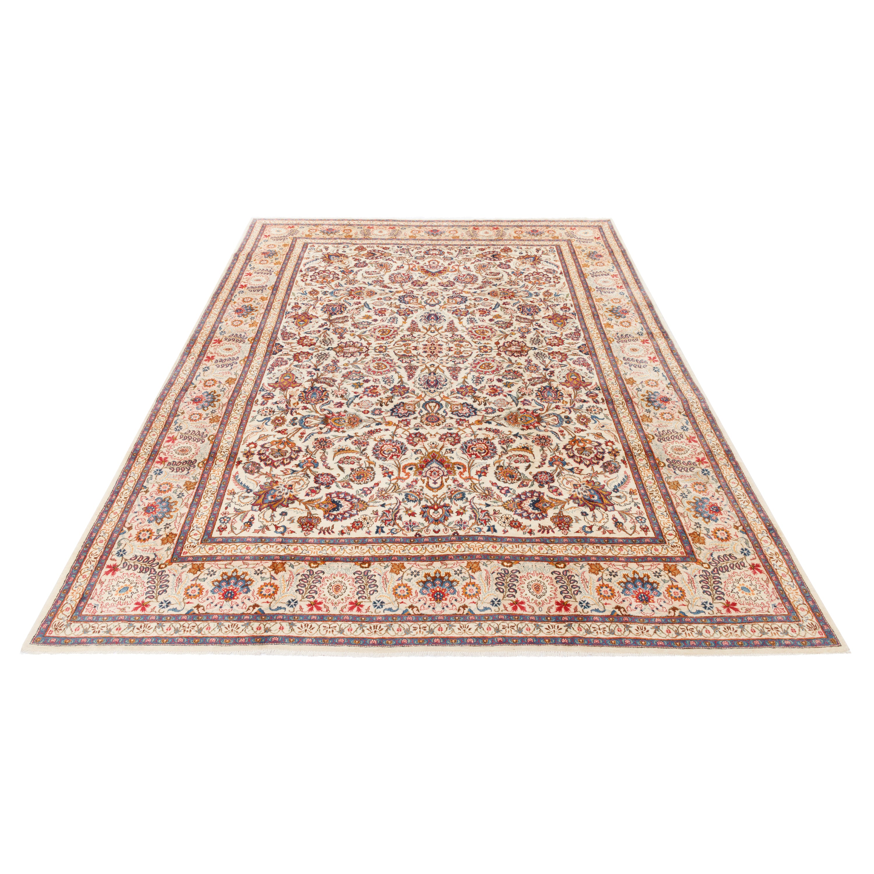 Kashan Handmade Carpet — Afshan | Wool / Cotton Warp | 300 × 410 cm | SKU 11200135