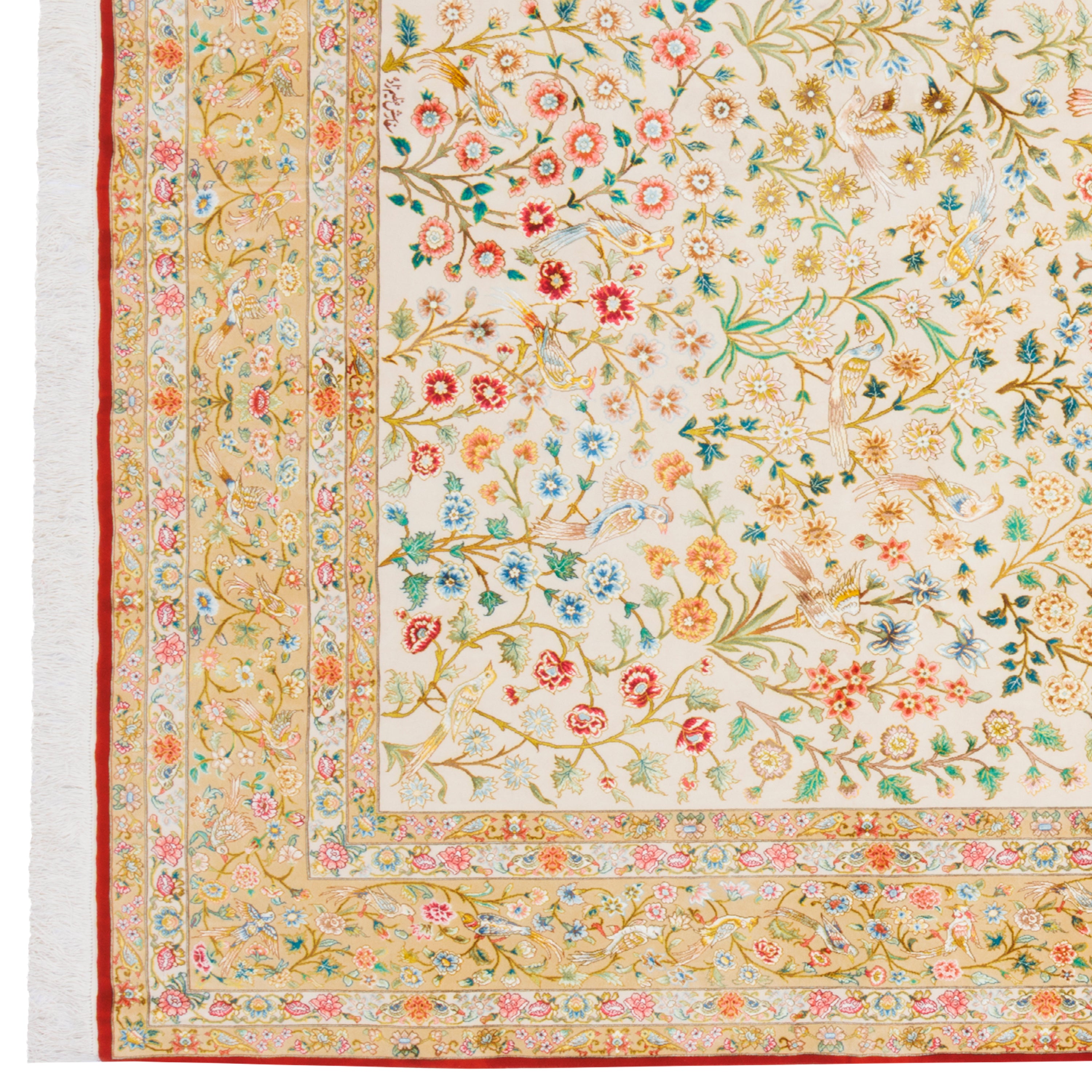 Tabriz Handmade Carpet — Sarasar | Silk Pile / Silk Warp | 150 × 210 cm | SKU 10300059