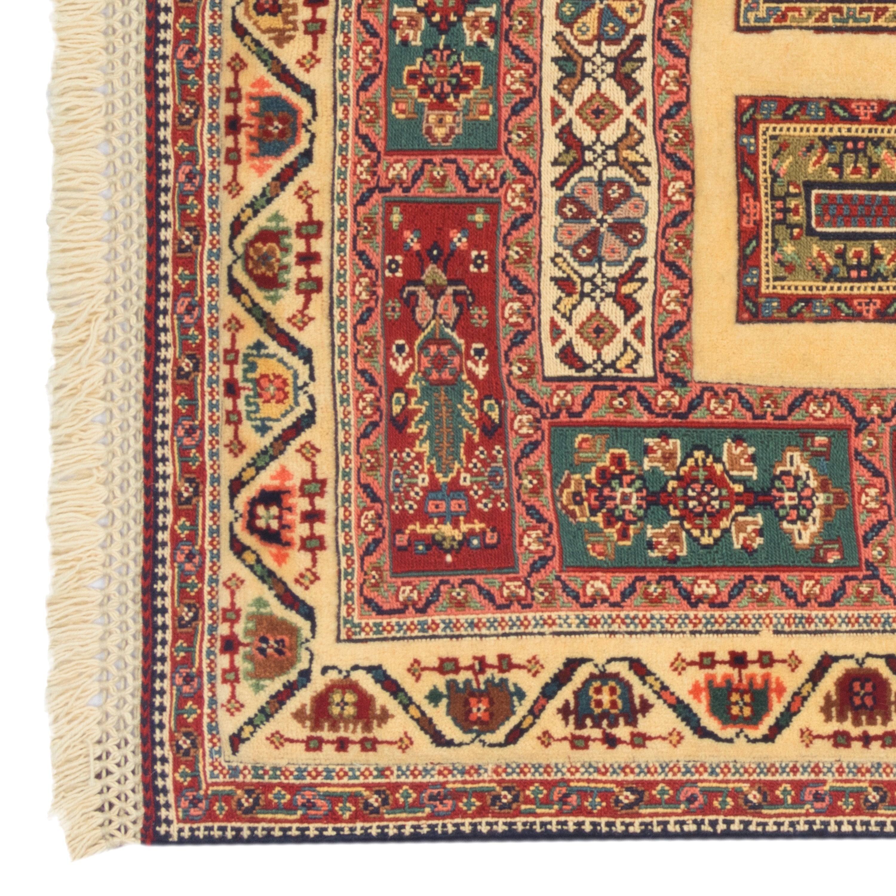 Sirjan Handmade Kilim Carpet — Kheshti | Full Wool | 100 × 150 cm | SKU 40100274