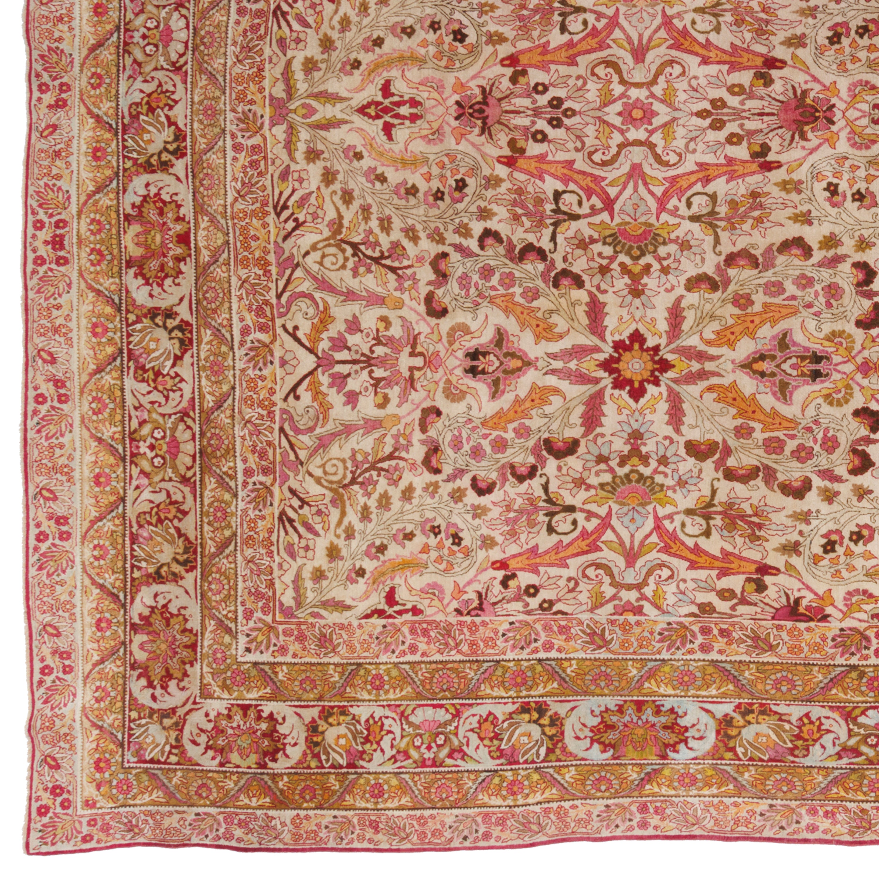 Kerman Handmade Carpet — Sarasar | Wool / Cotton Warp | 270 × 400 cm | SKU 11000104