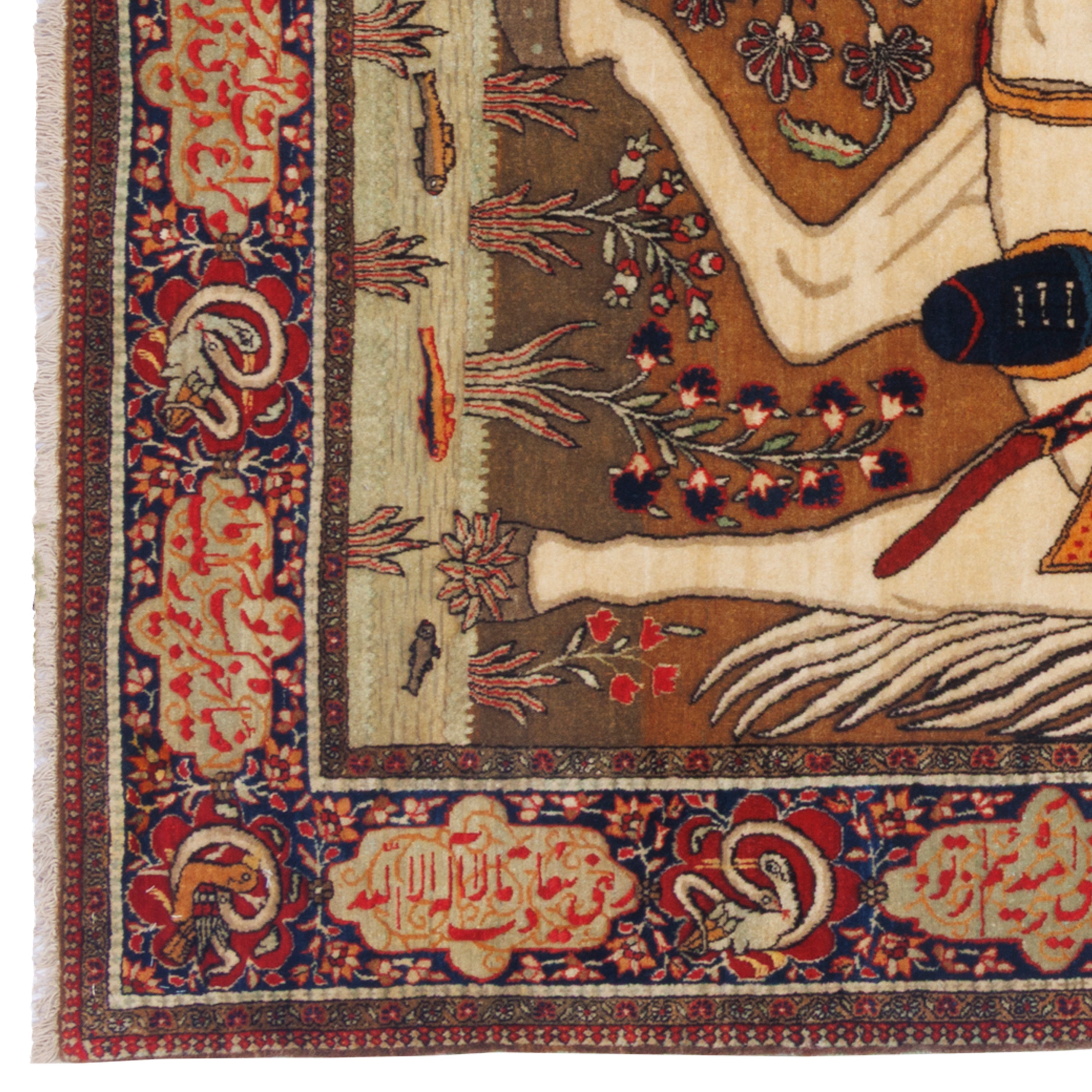 سجادة كاشان يدوية - ساراسار | صوف / سداة قطنية | 133 × 203 سم | SKU 10200035