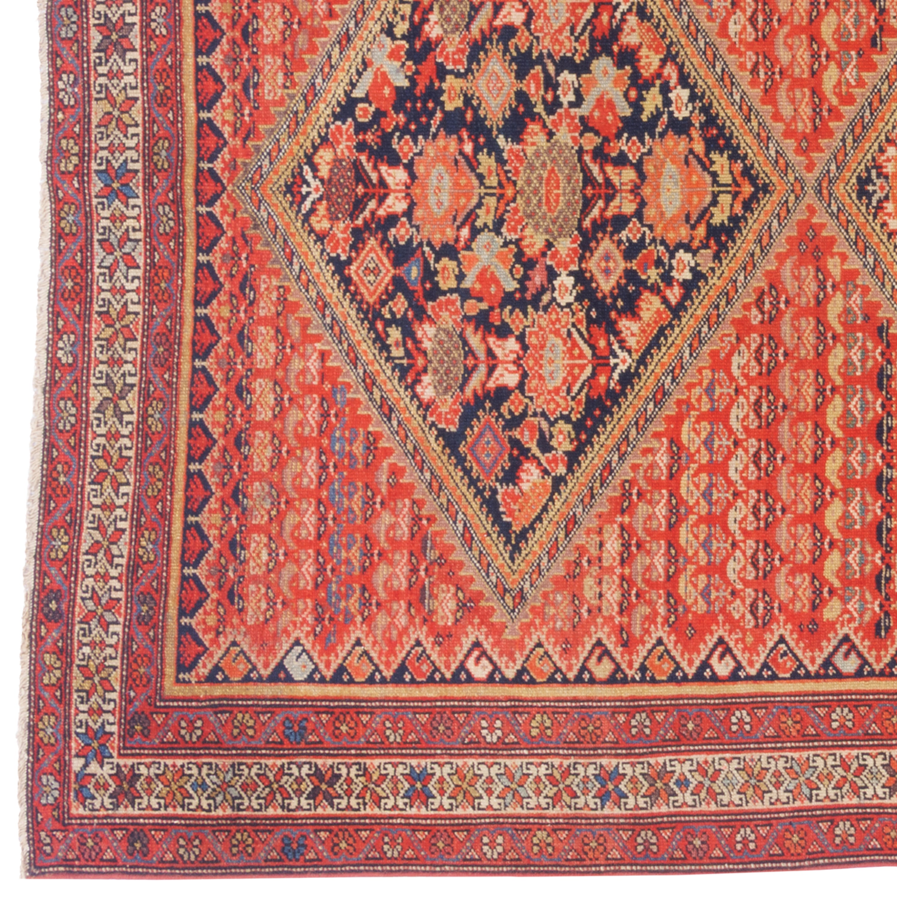 Malayer Handmade Carpet — Chand Toranj | Wool / Cotton Warp | 127 × 177 cm | SKU 10200008
