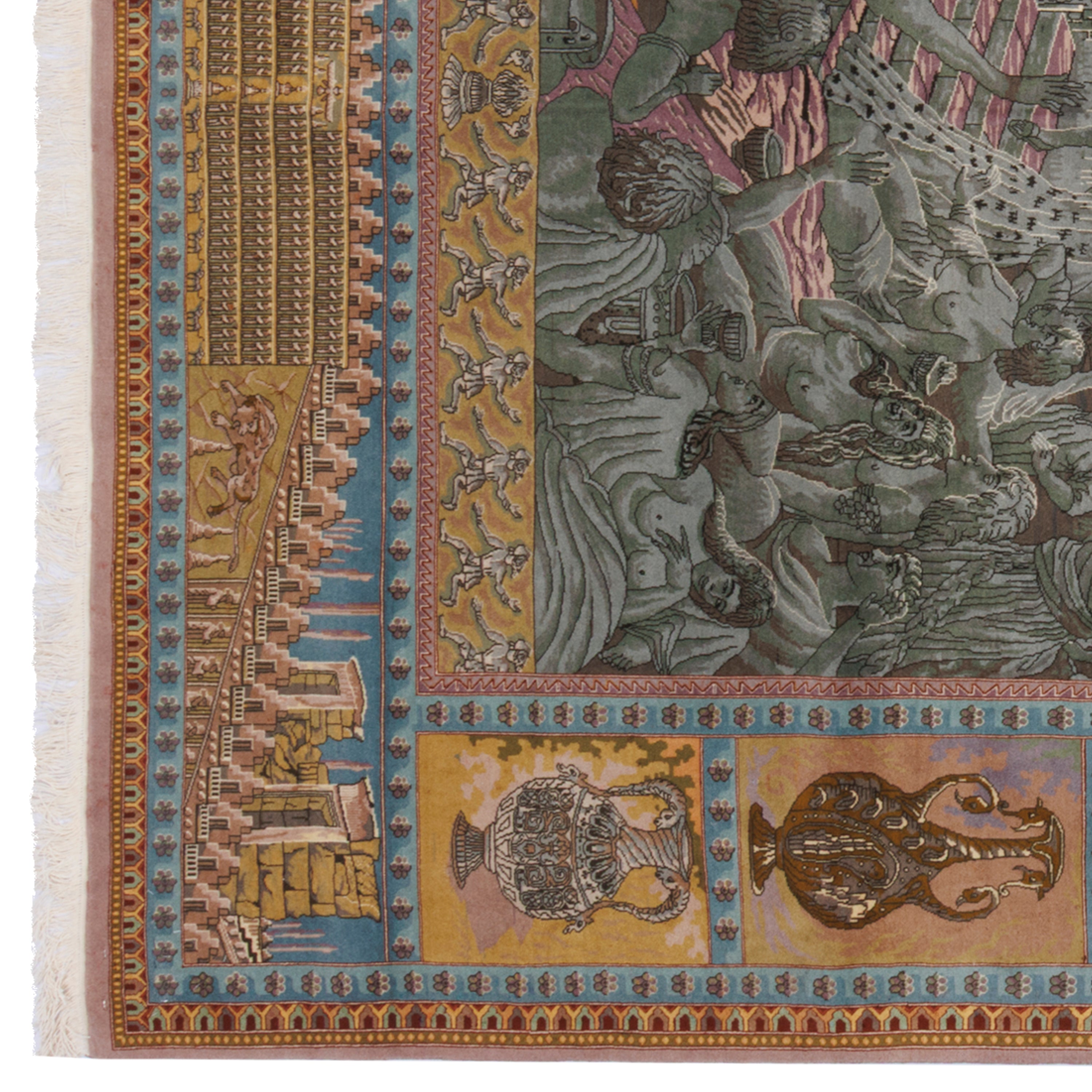 Tabriz Handmade Carpet — Sarasar | Wool / Cotton Warp | 195 × 277 cm | SKU 10500083
