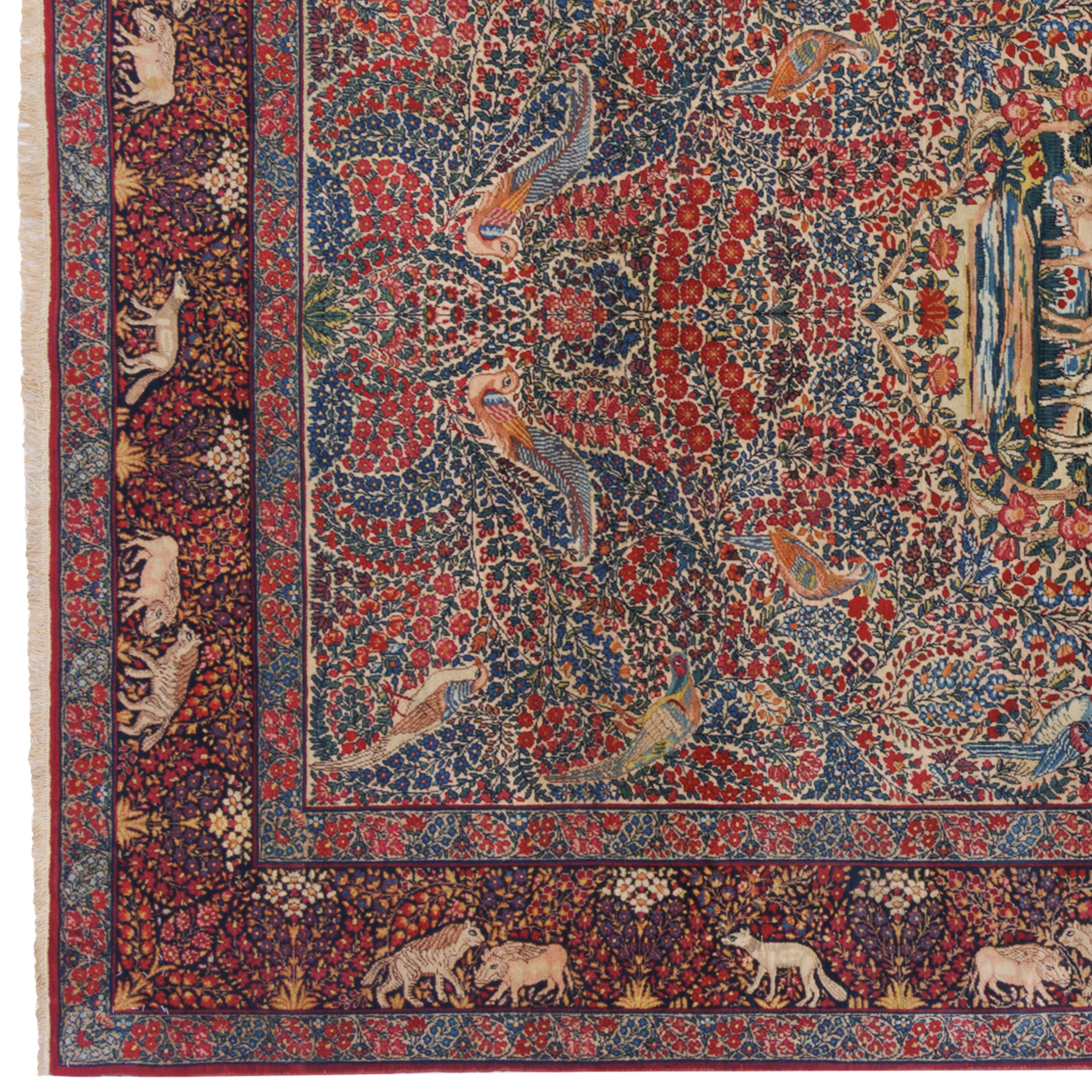 Ravar Handmade Carpet — Sarasar | Wool / Cotton Warp | 140 × 235 cm | SKU 10300006