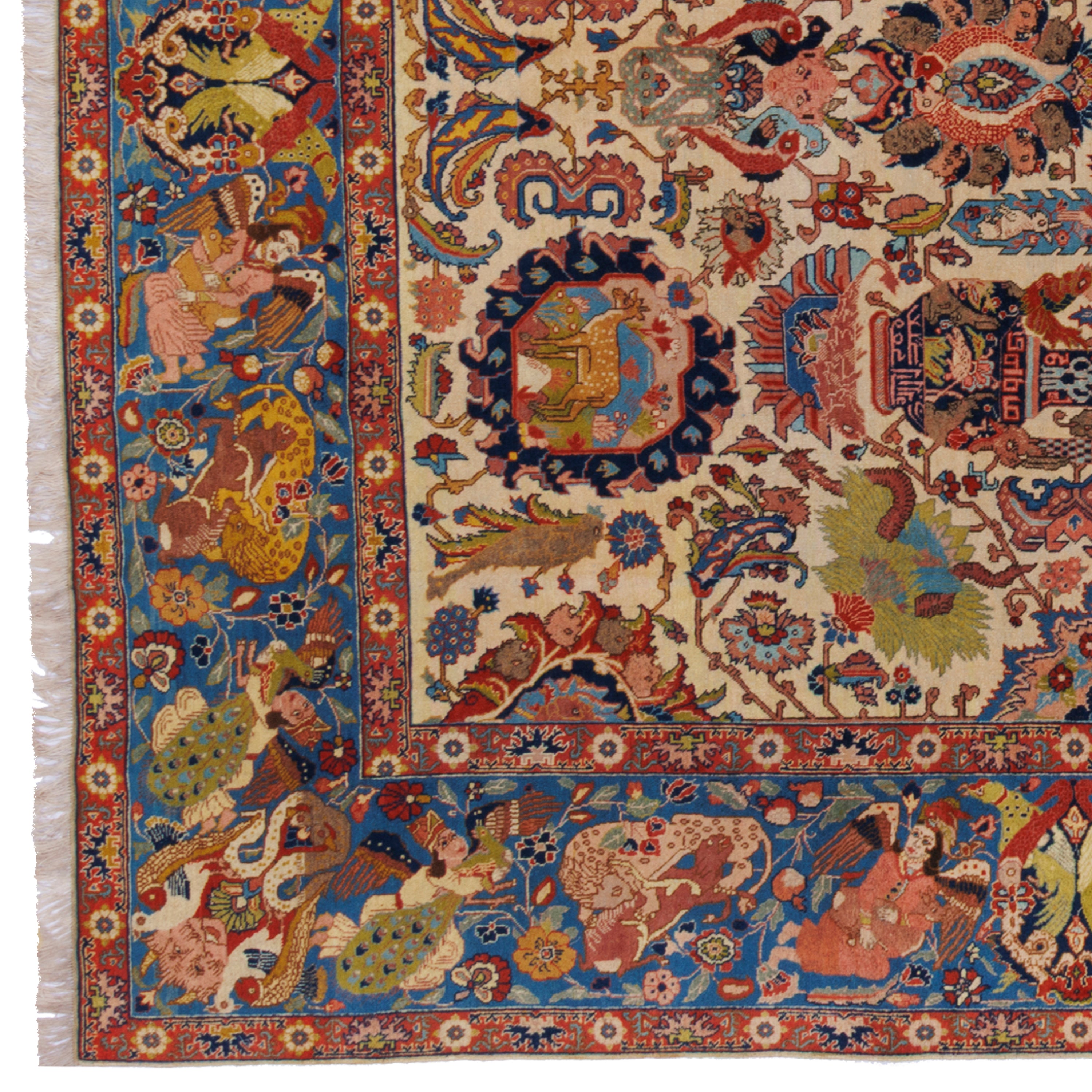 Tabriz Handmade Carpet — Sarasar | Wool / Cotton Warp | 252 × 365 cm | SKU 10900096