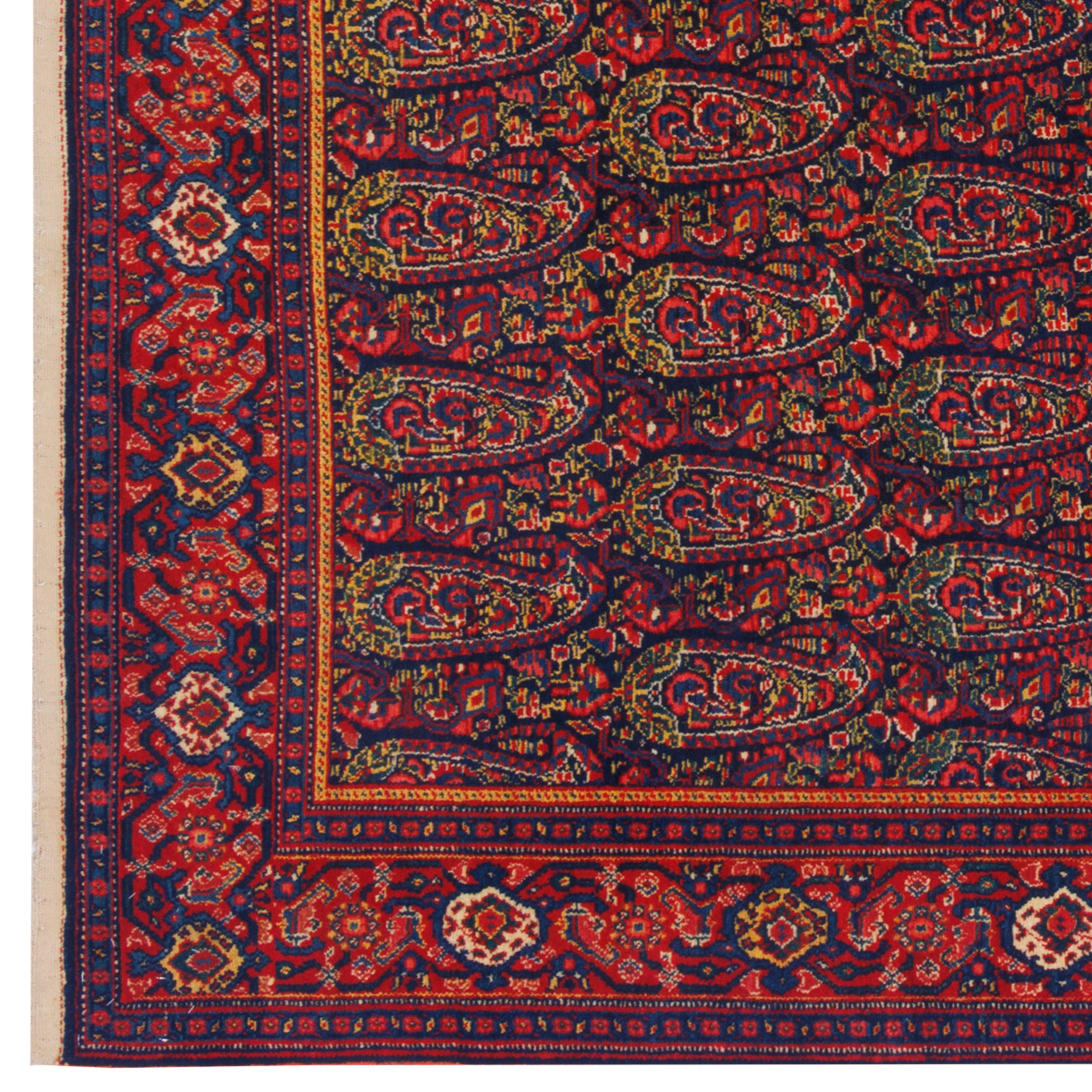 Sanandaj Handmade Carpet — Sarasar | Wool / Cotton Warp | 135 × 203 cm | SKU 10200018