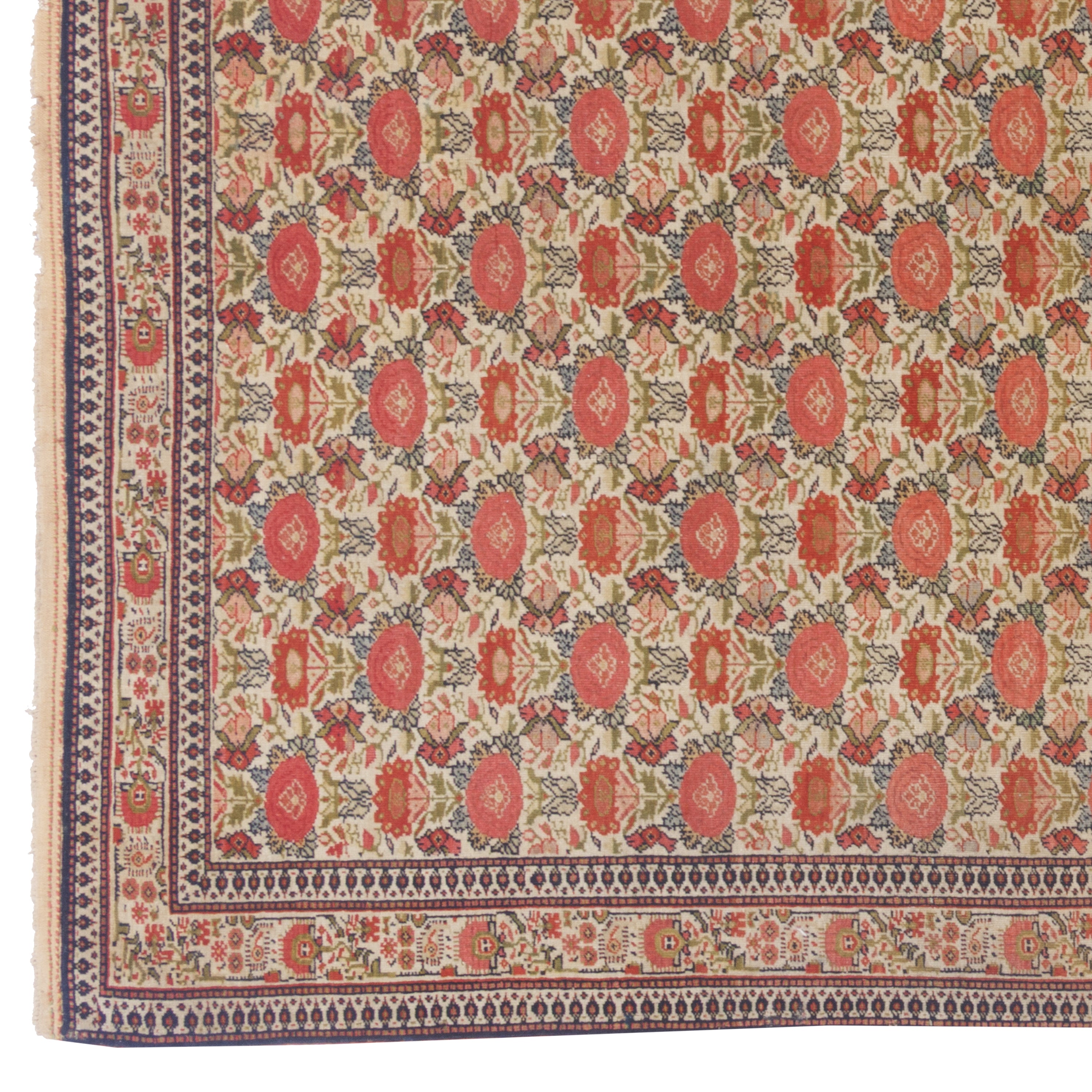 Farahan Handmade Carpet — Bandi | Wool / Cotton Warp | 116 × 190 cm | SKU 10200005