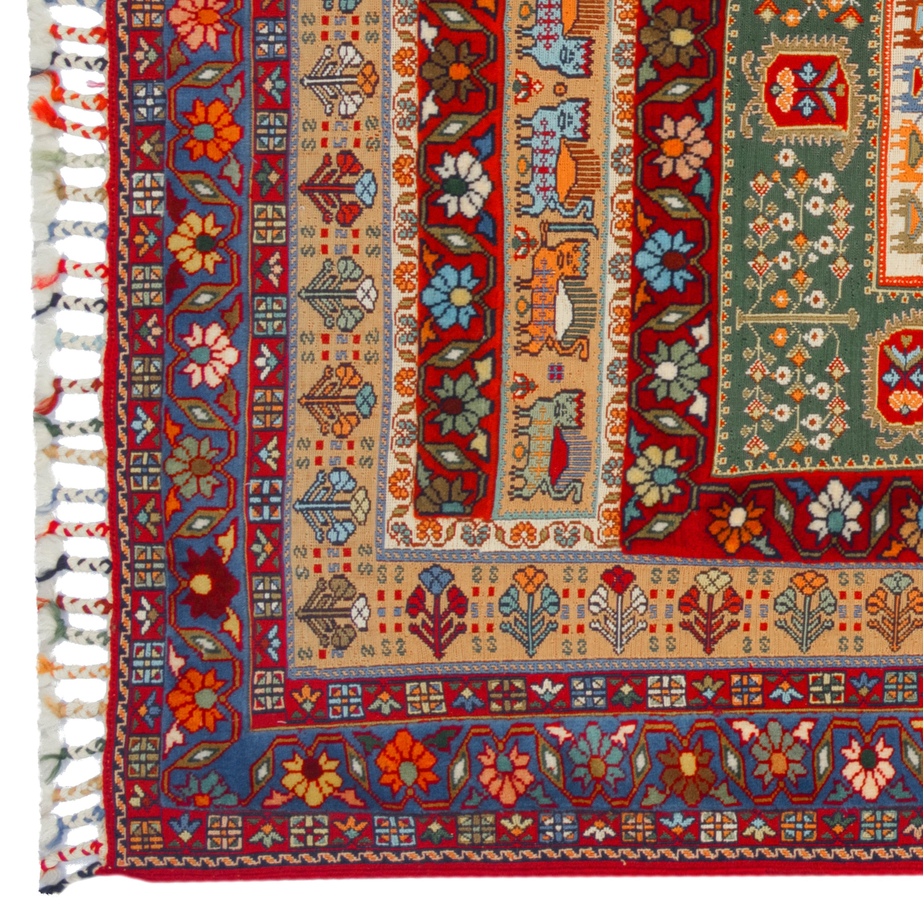 Sirjan Handmade Kilim Carpet — Sarasar | Full Wool | 120 × 195 cm | SKU 40200284