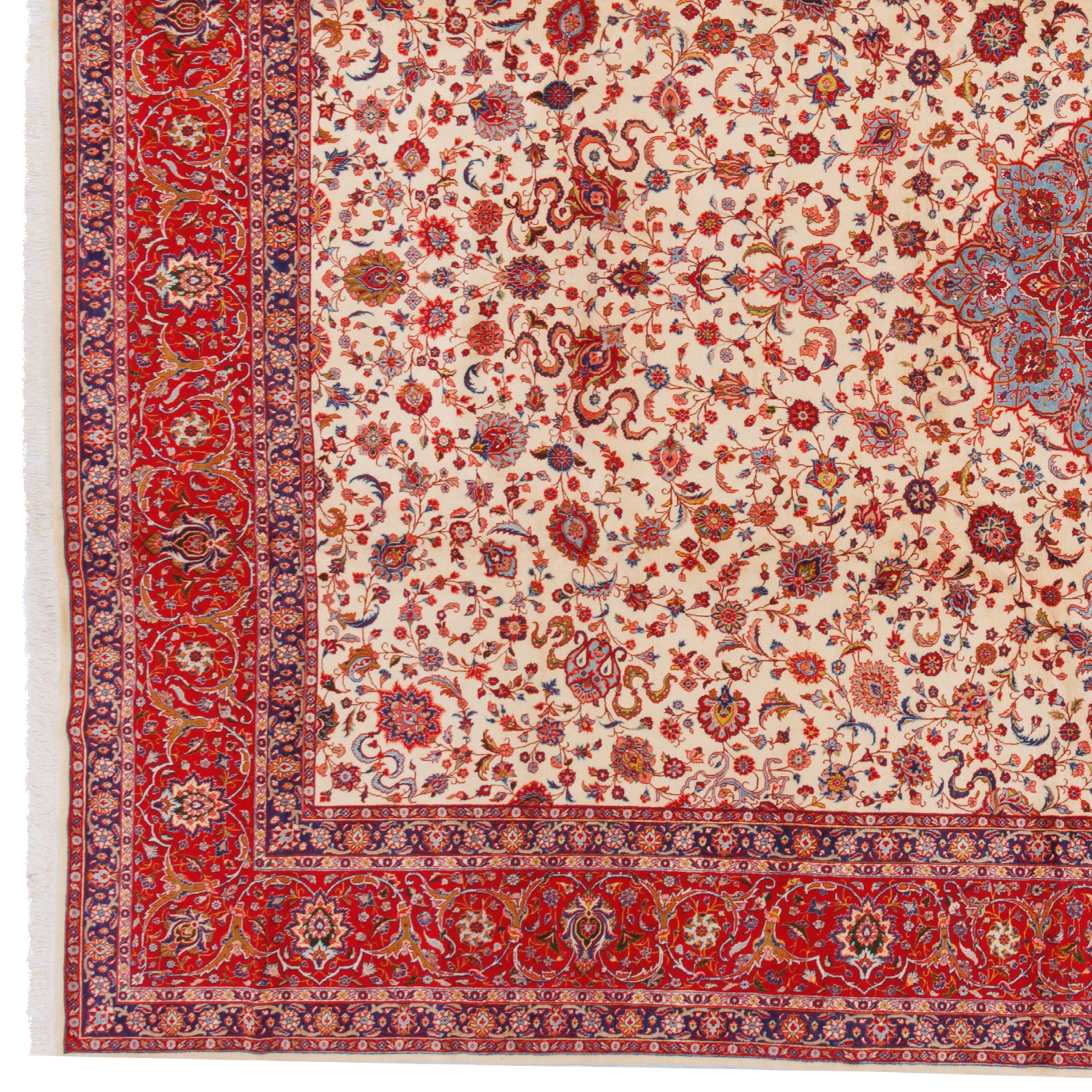 Mashhad Handmade Carpet — Toranj-dar | Wool / Cotton Warp | 318 × 422 cm | SKU 11300124