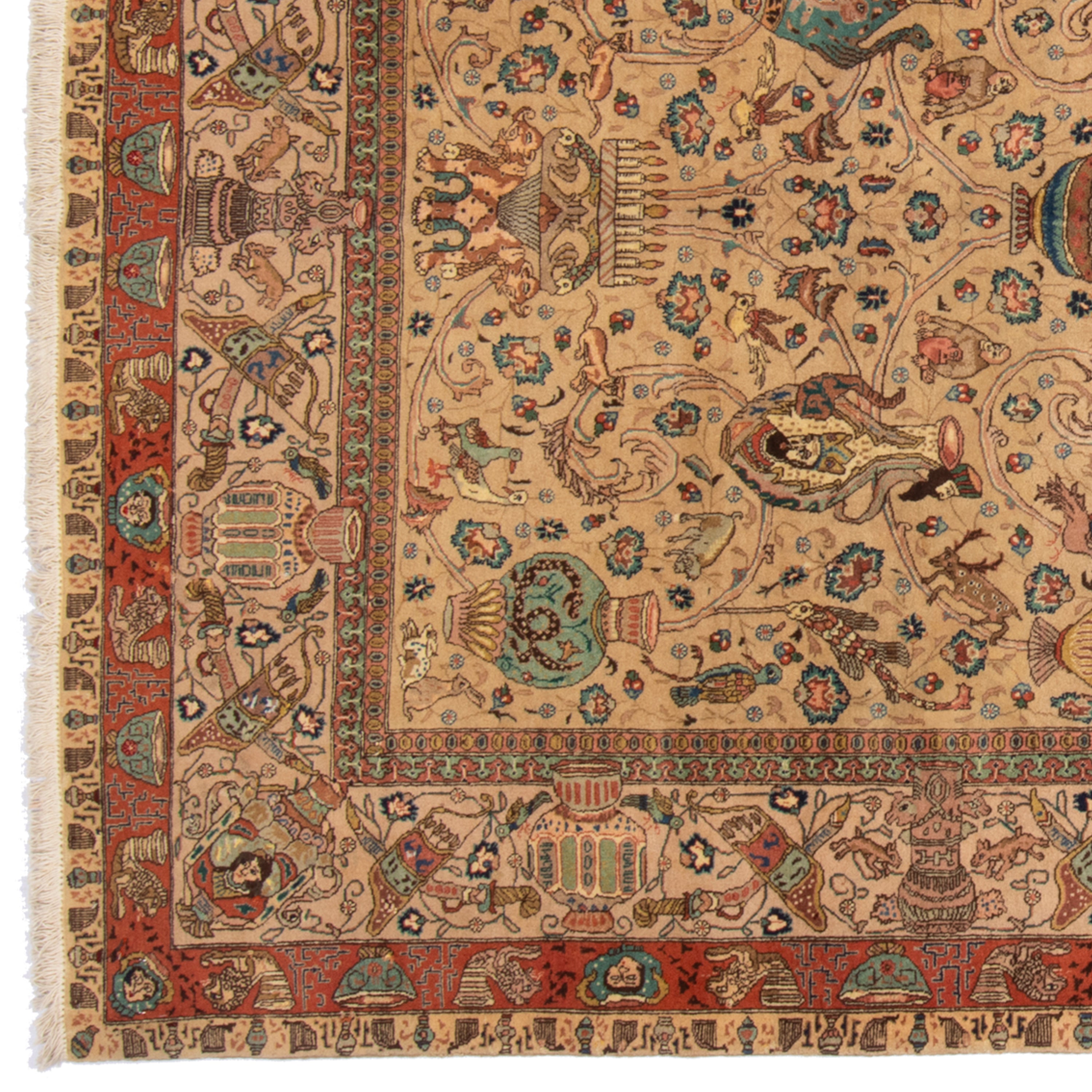 Tabriz Handmade Carpet — Sarasar | Wool / Cotton Warp | 171 × 278 cm | SKU 10400078