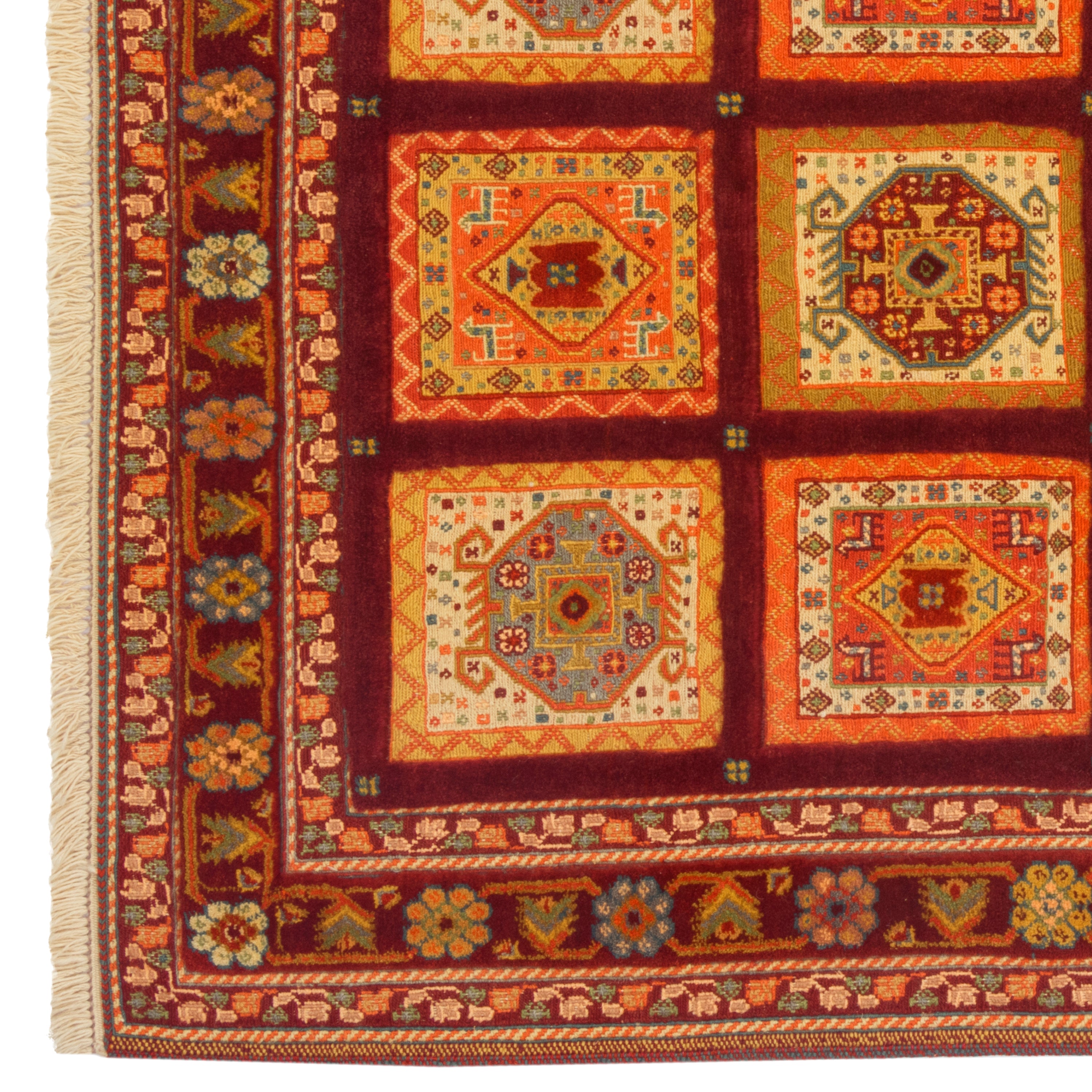 Sirjan Handmade Kilim Carpet — Kheshti | Full Wool | 106 × 160 cm | SKU 40100281