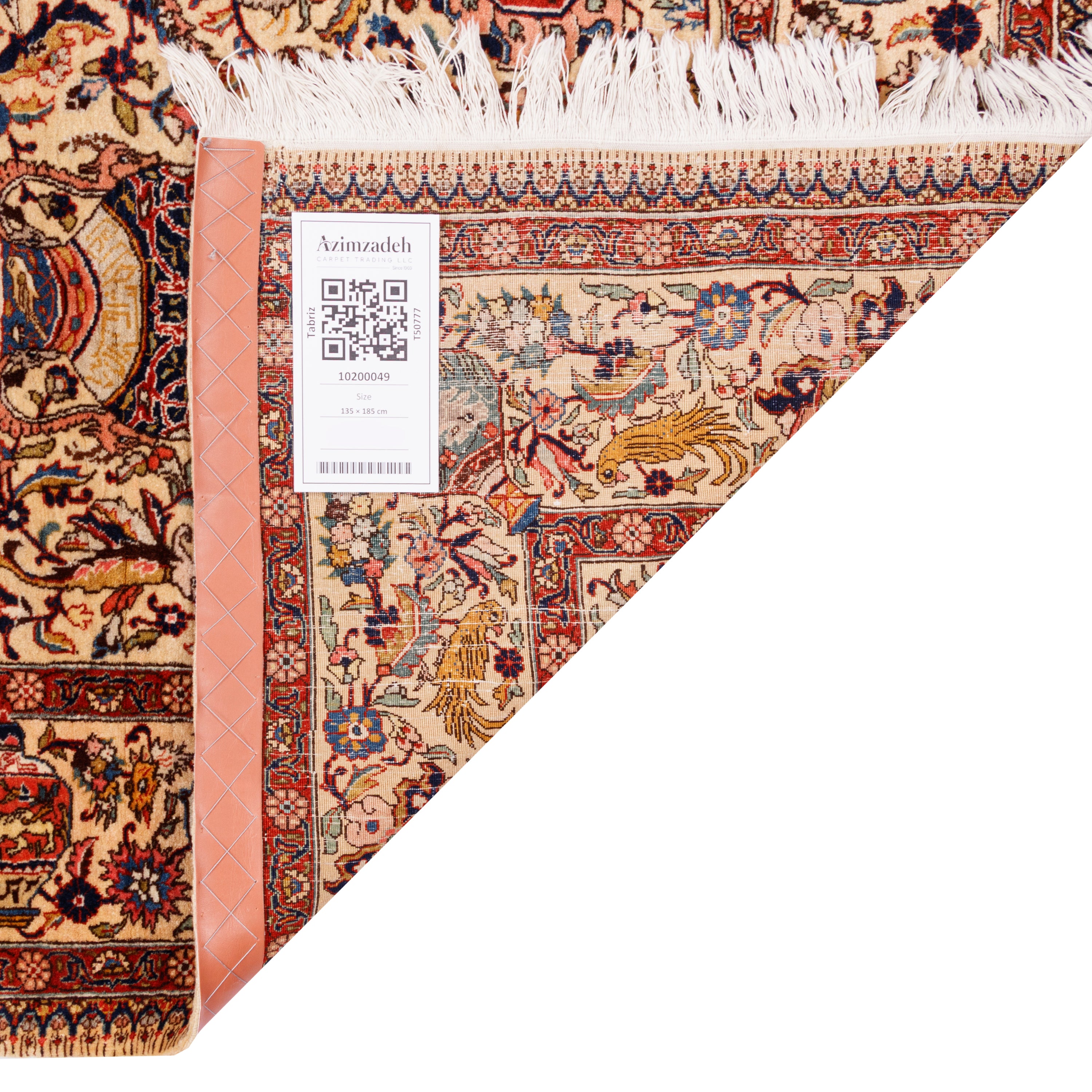 Tabriz Handmade Carpet — Sarasar | Wool / Cotton Warp | 135 × 185 cm | SKU 10200049