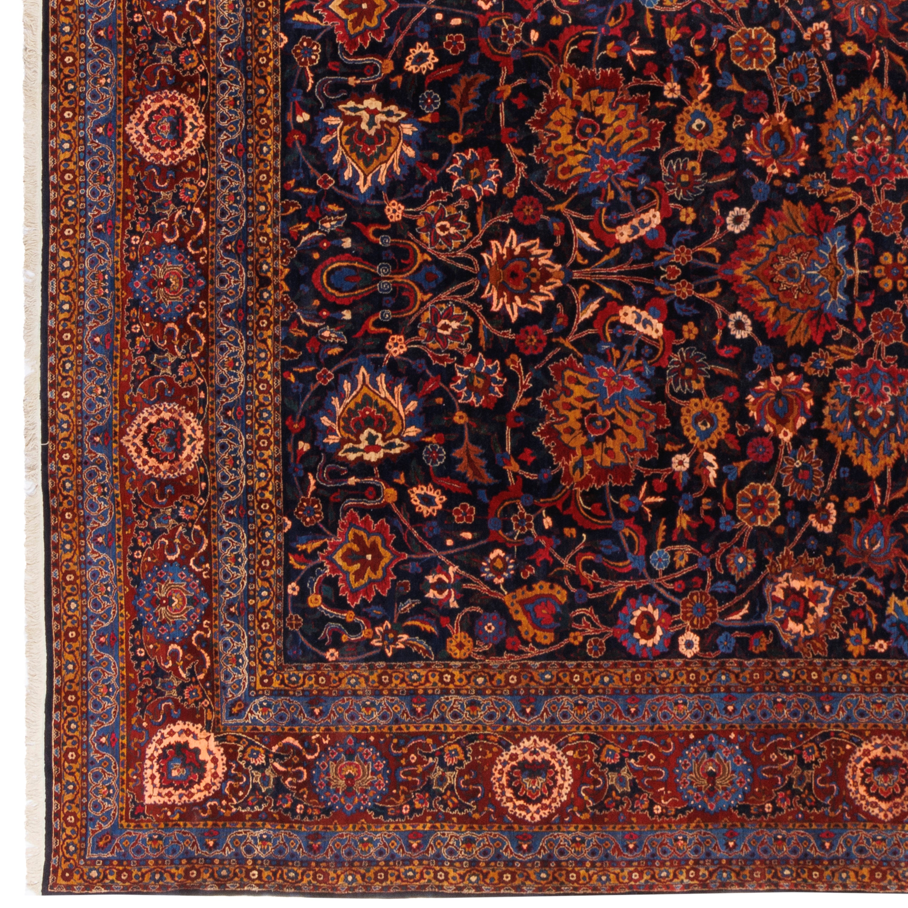 Kashan Handmade Carpet — Afshan | Wool / Cotton Warp | 326 × 620 cm | SKU 12000624