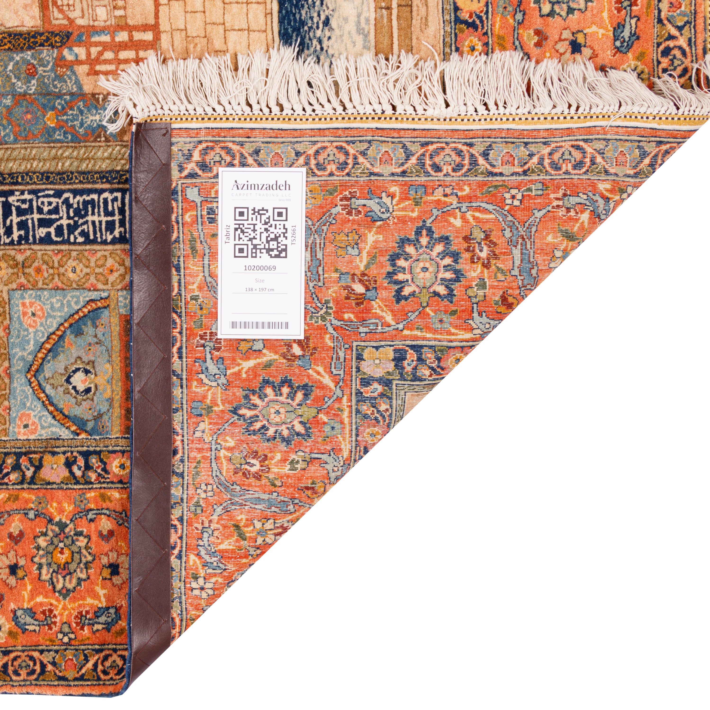 Tabriz Handmade Carpet — Sarasar | Wool / Cotton Warp | 138 × 197 cm | SKU 10200069