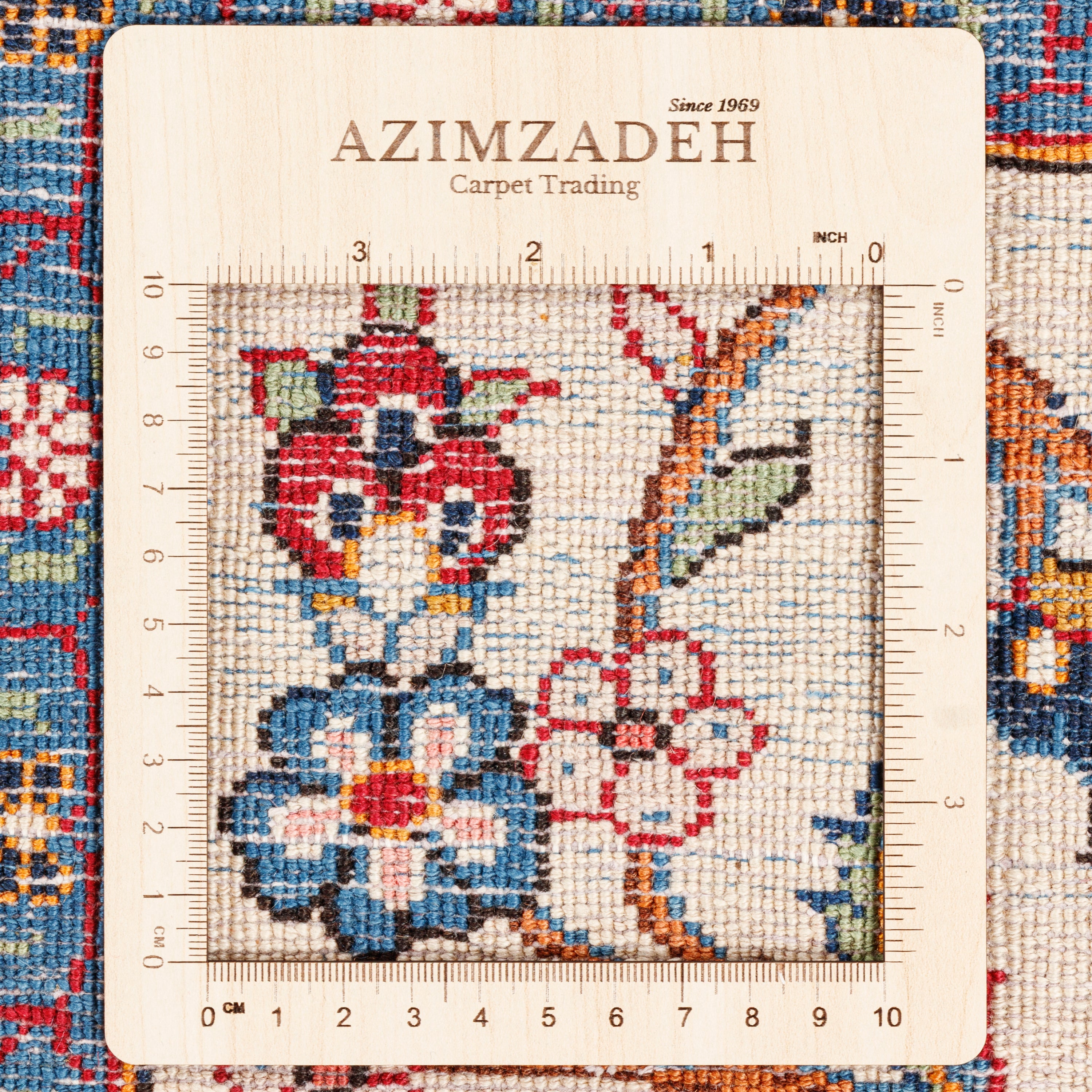 سجادة كاشان يدوية - أفشان | صوف / سداة قطنية | 300 × 410 سم | رمز المنتج 11200135