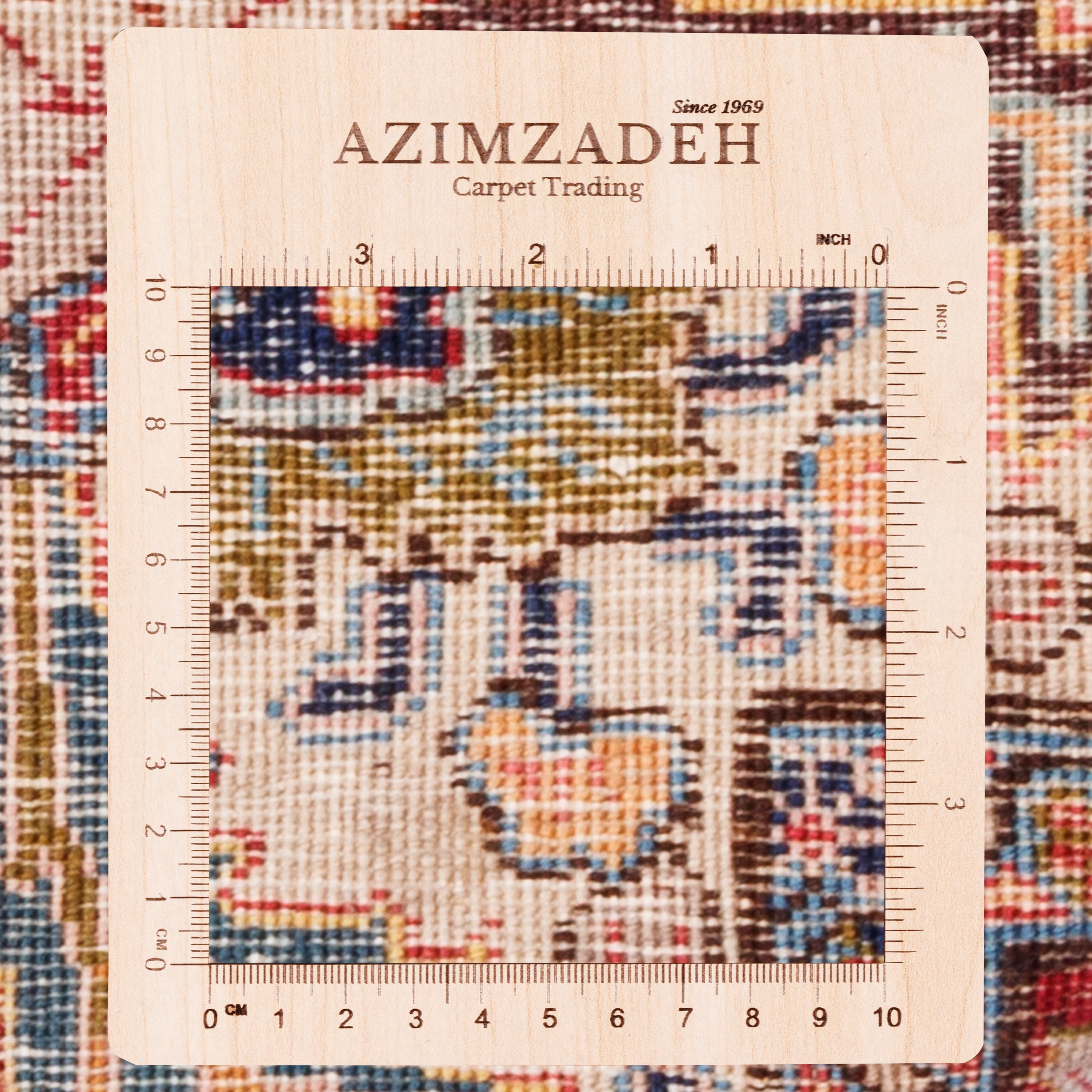 Tabriz Handmade Carpet — Toranj-dar | Wool / Cotton Warp | 143 × 185 cm | SKU 10200019