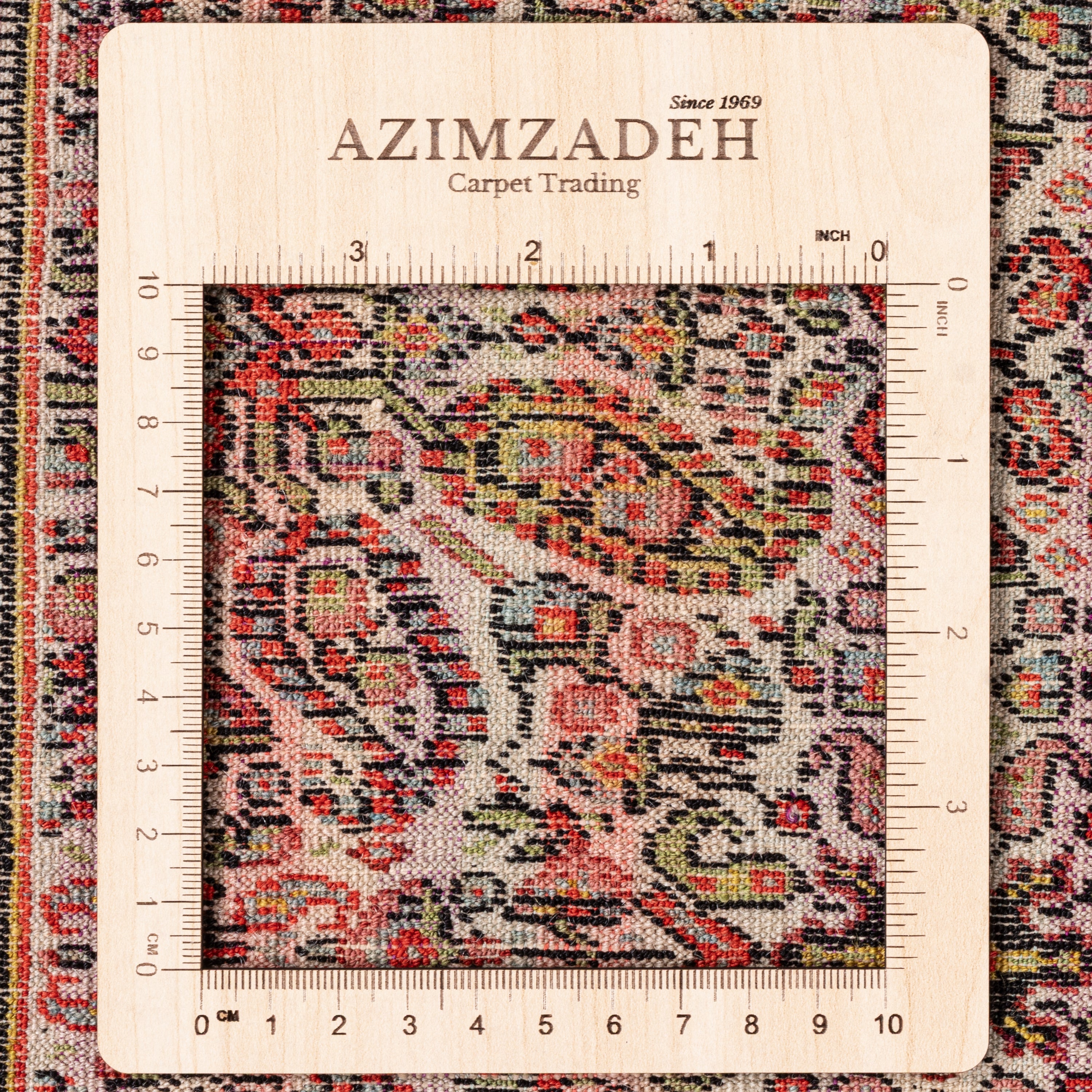Sanandaj Handmade Carpet — Sarasar | Wool / Silk Warp | 126 × 200 cm | SKU 10200002