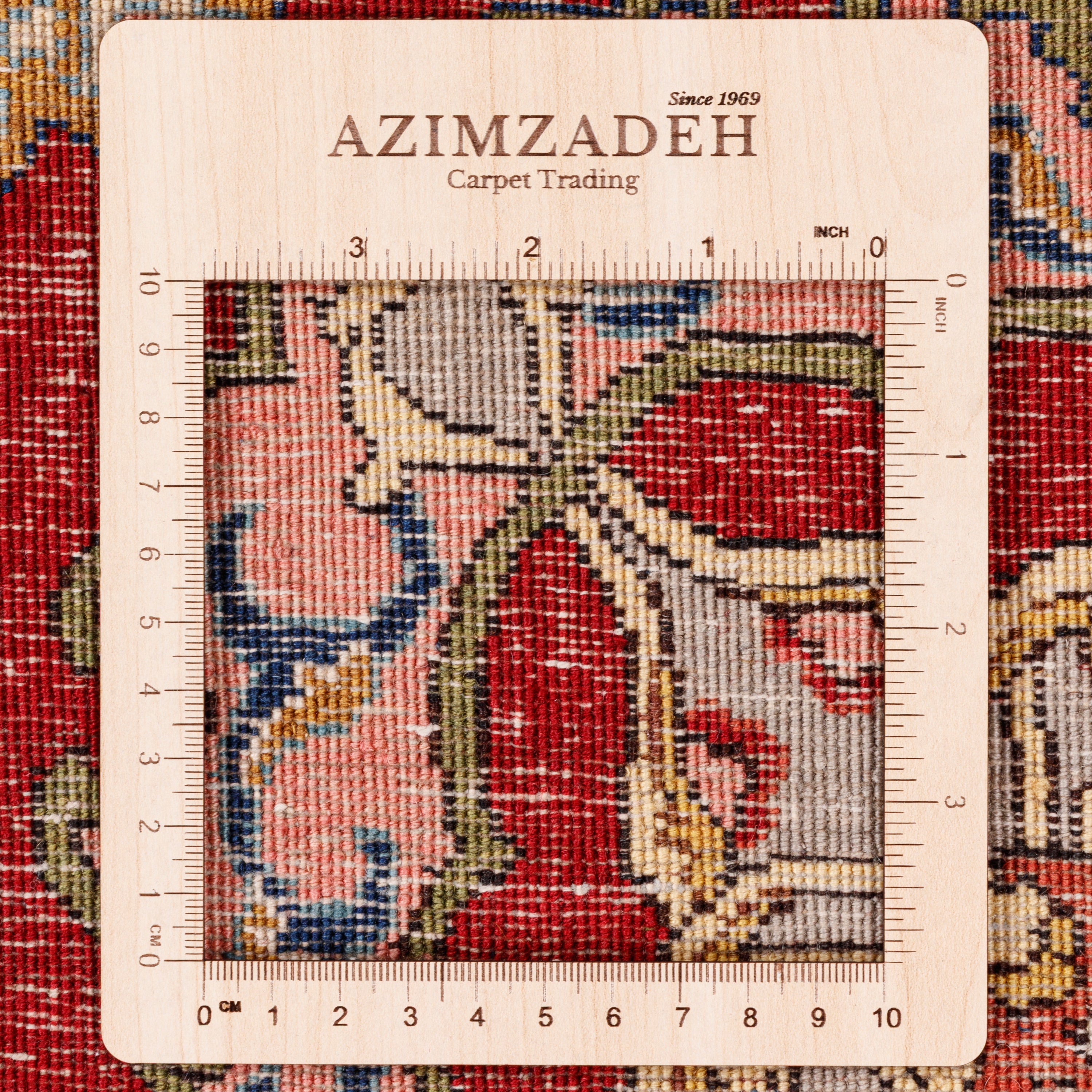 Tabriz Handmade Carpet — Toranj-dar | Wool / Cotton Warp | 195 × 290 cm | SKU 10500058