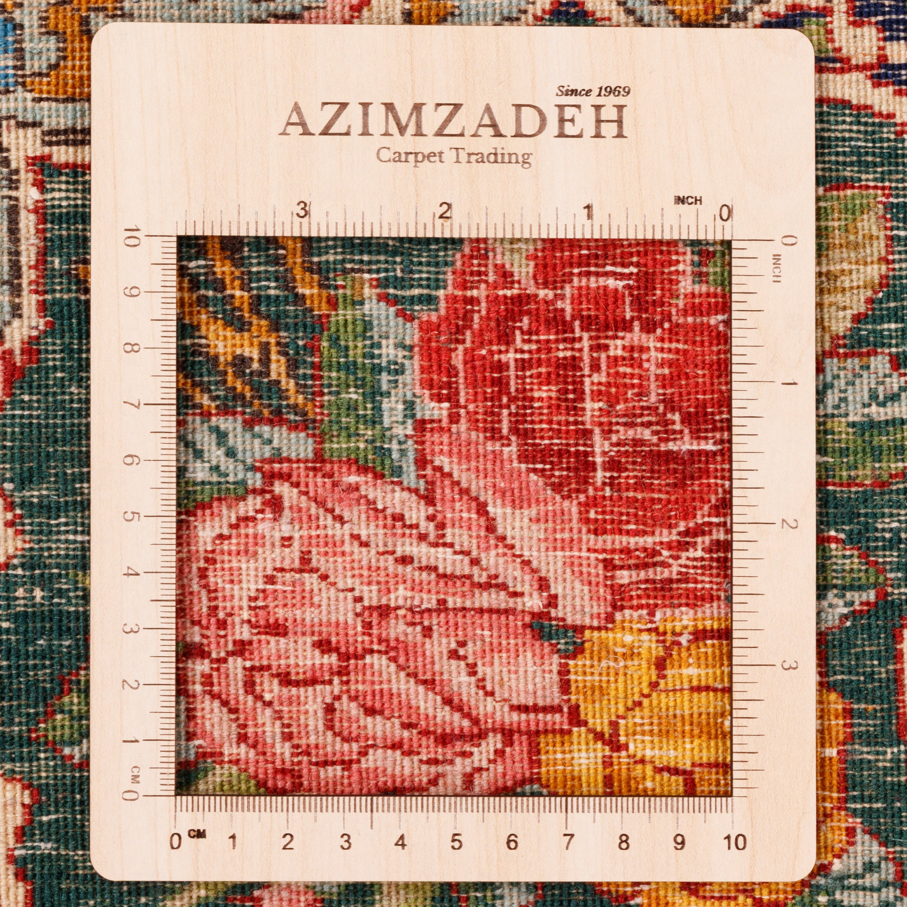 Tabriz Handmade Carpet — Toranj-dar | Wool / Cotton Warp | 140 × 210 cm | SKU 10200022