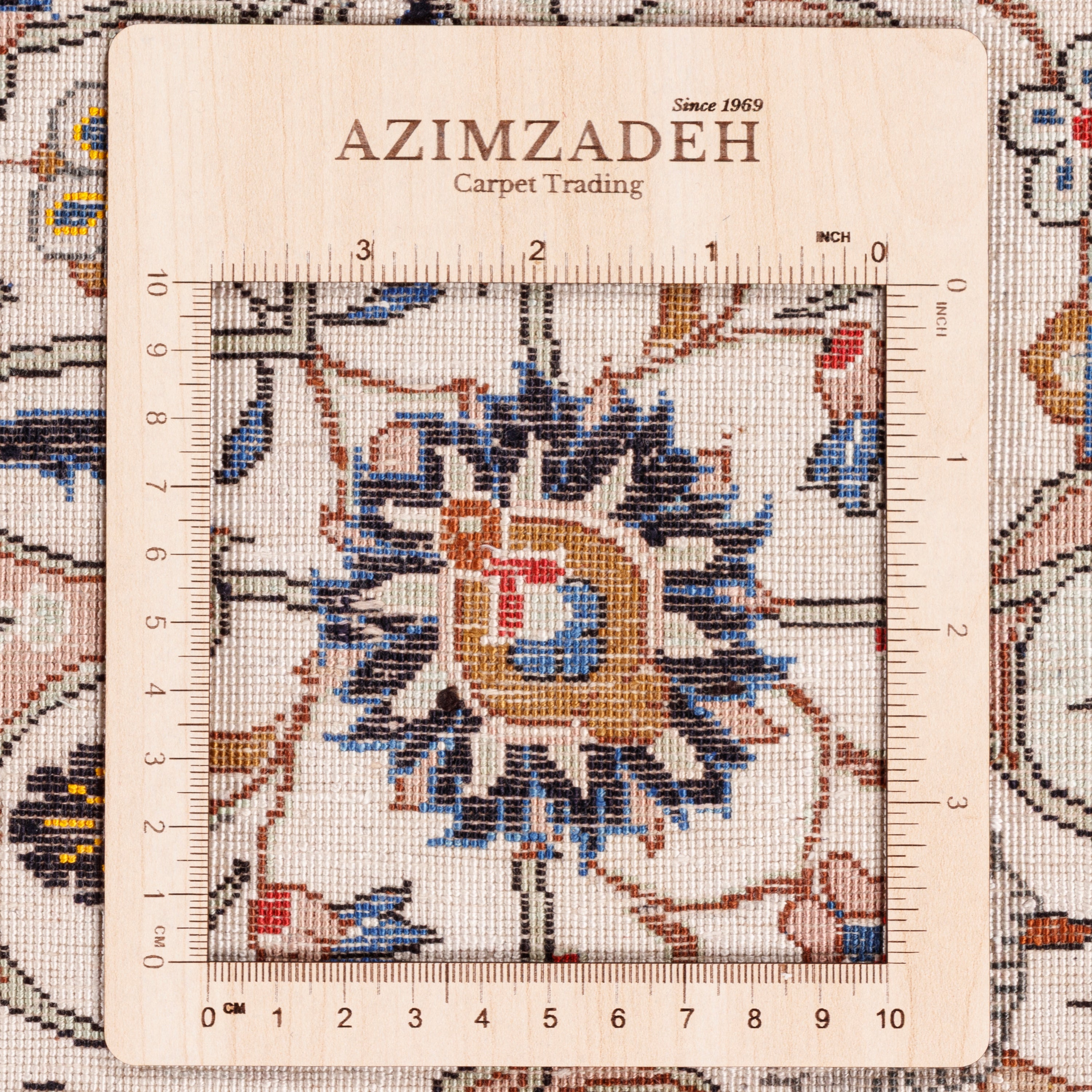 Kashan Handmade Carpet — Lachak Toranj | Full Silk | 303 × 430 cm | SKU 11300114