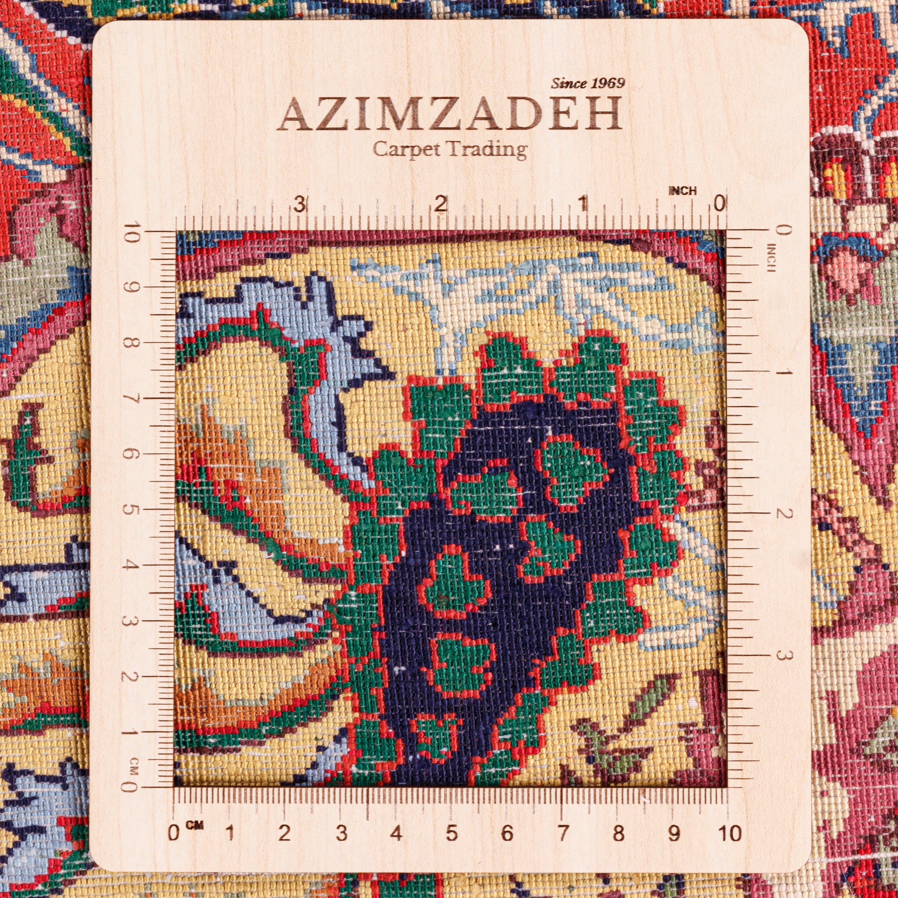 Tabriz Handmade Carpet — Lachak Toranj | Full Silk | 300 × 385 cm | SKU 11100130