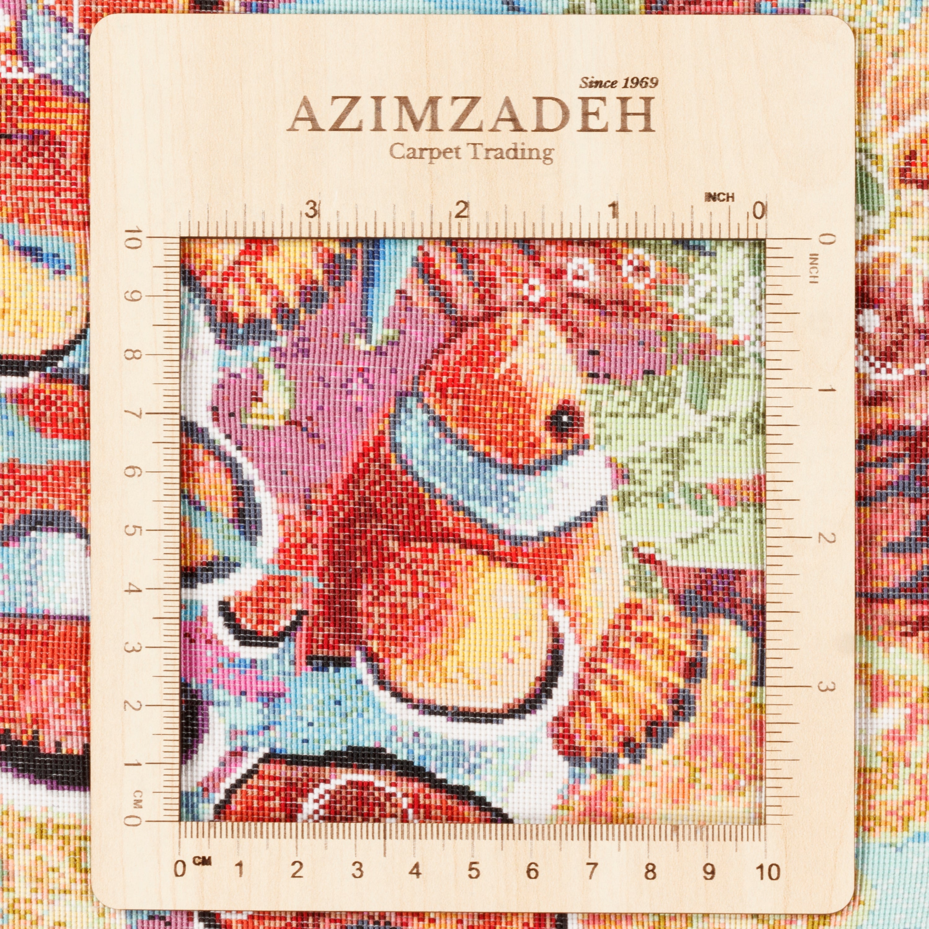 سجاد قم اليدوي — ساراسار | حرير كامل | 80 × 126 سم | رمز المنتج 10100246