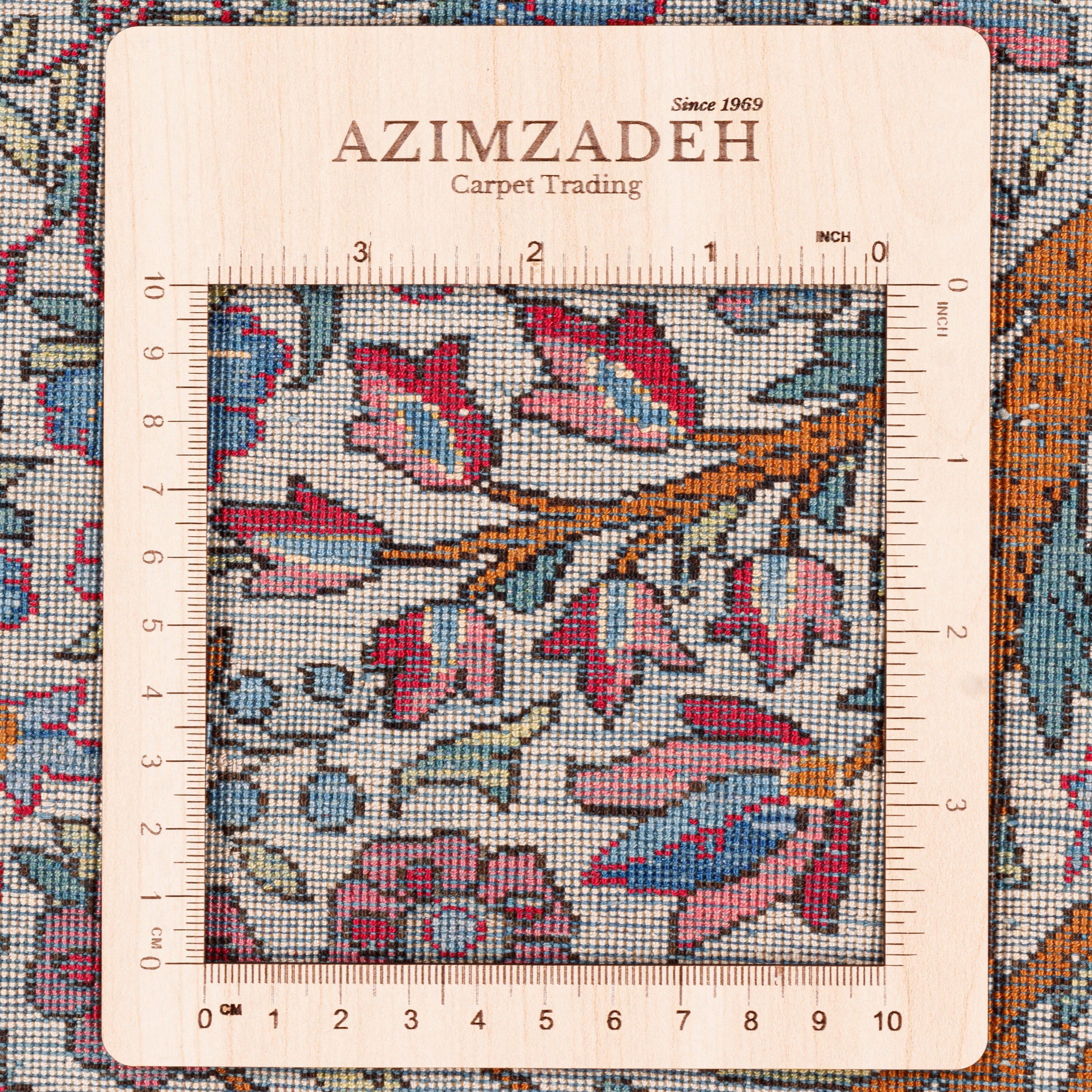 Kashan Handmade Carpet — Sarasar | Full Silk (Suf) | 200 × 308 cm | SKU 10600100