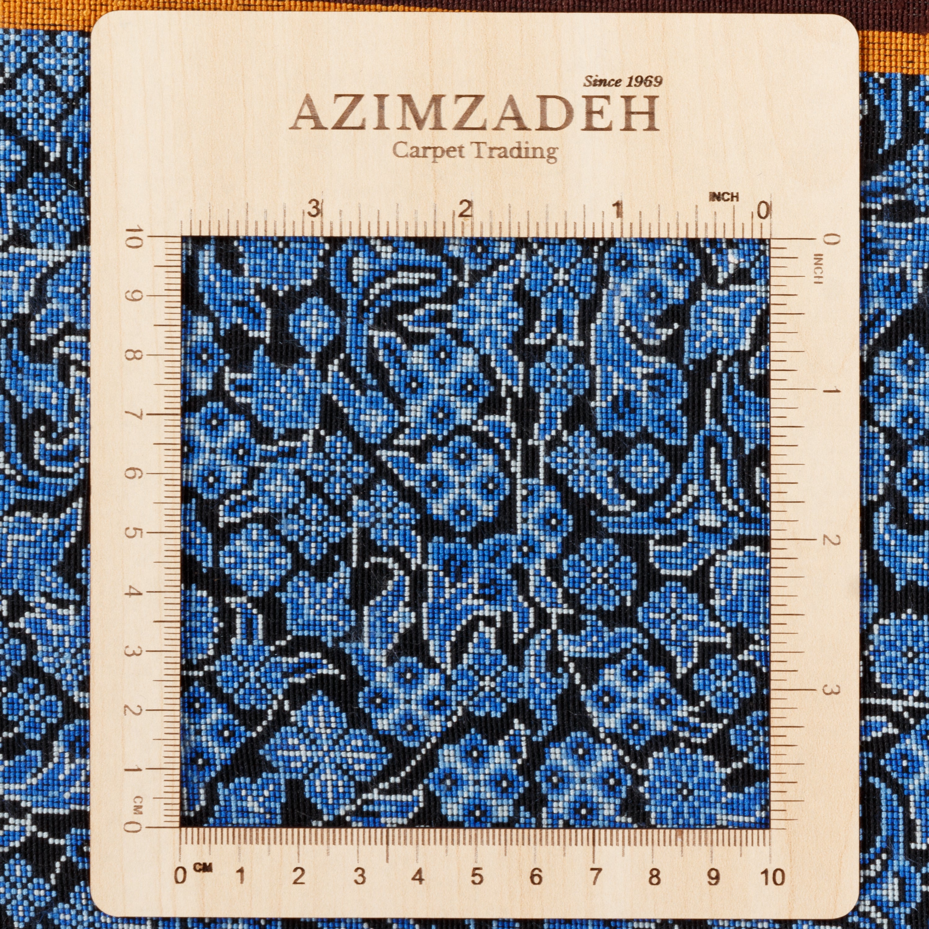 Qom Handmade Carpet — Toranj-dar | Full Silk | 104 × 152 cm | SKU 10100188
