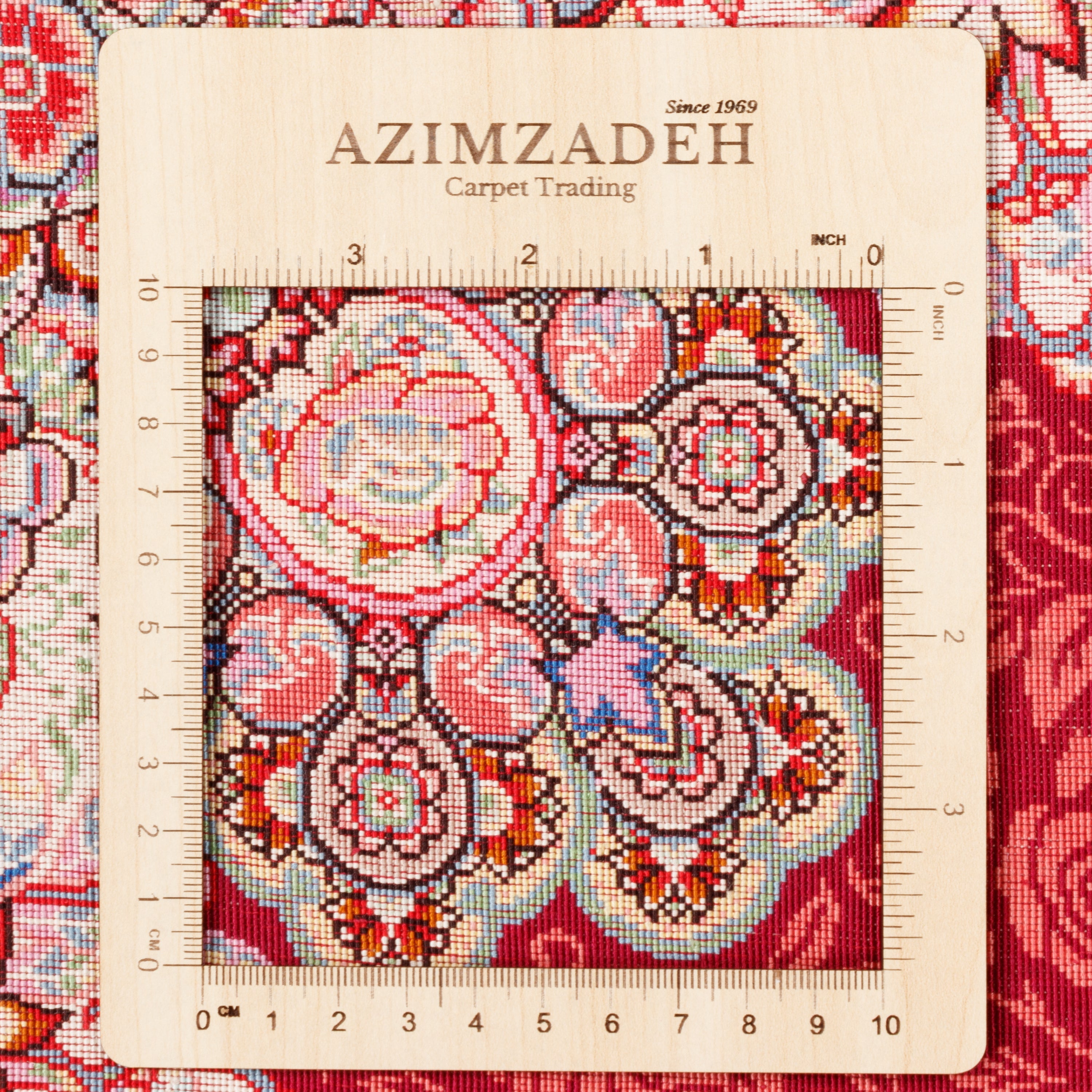 Qom Handmade Carpet — Lachak Toranj | Full Silk | 100 × 150 cm | SKU 10100173