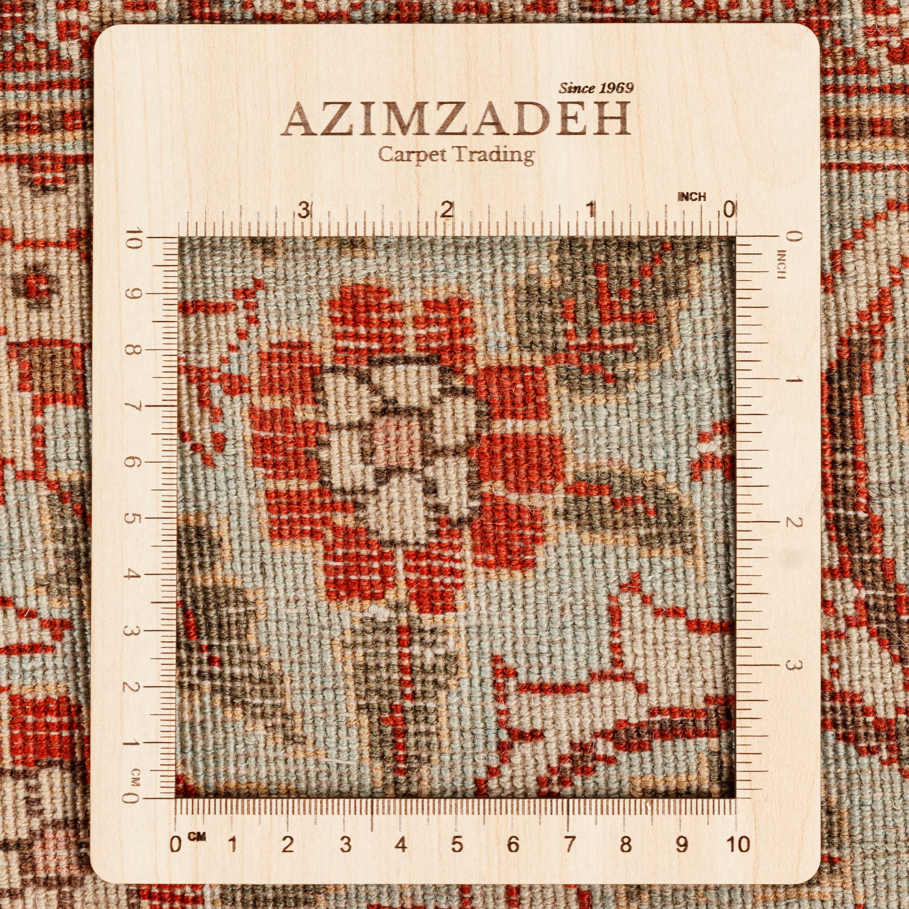 سجادة تبريز يدوية — لشك ترنج | صوف / سداة قطنية | 335 × 462 سم | SKU 11500129
